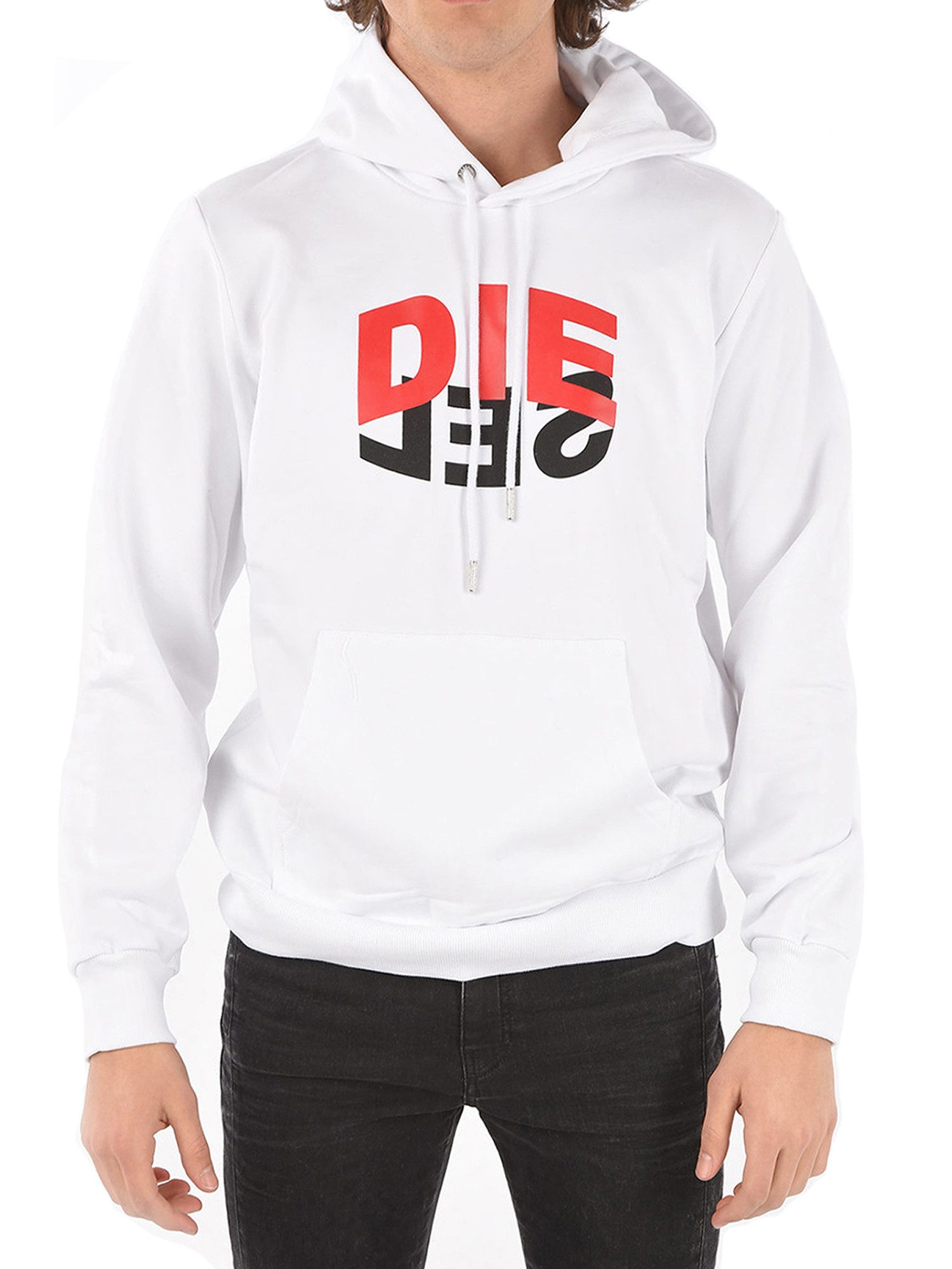 Diesel Kapuzensweatshirt Regular Fit Hoodie - S-GIRK-HOOD-N1 Superweicher H günstig online kaufen