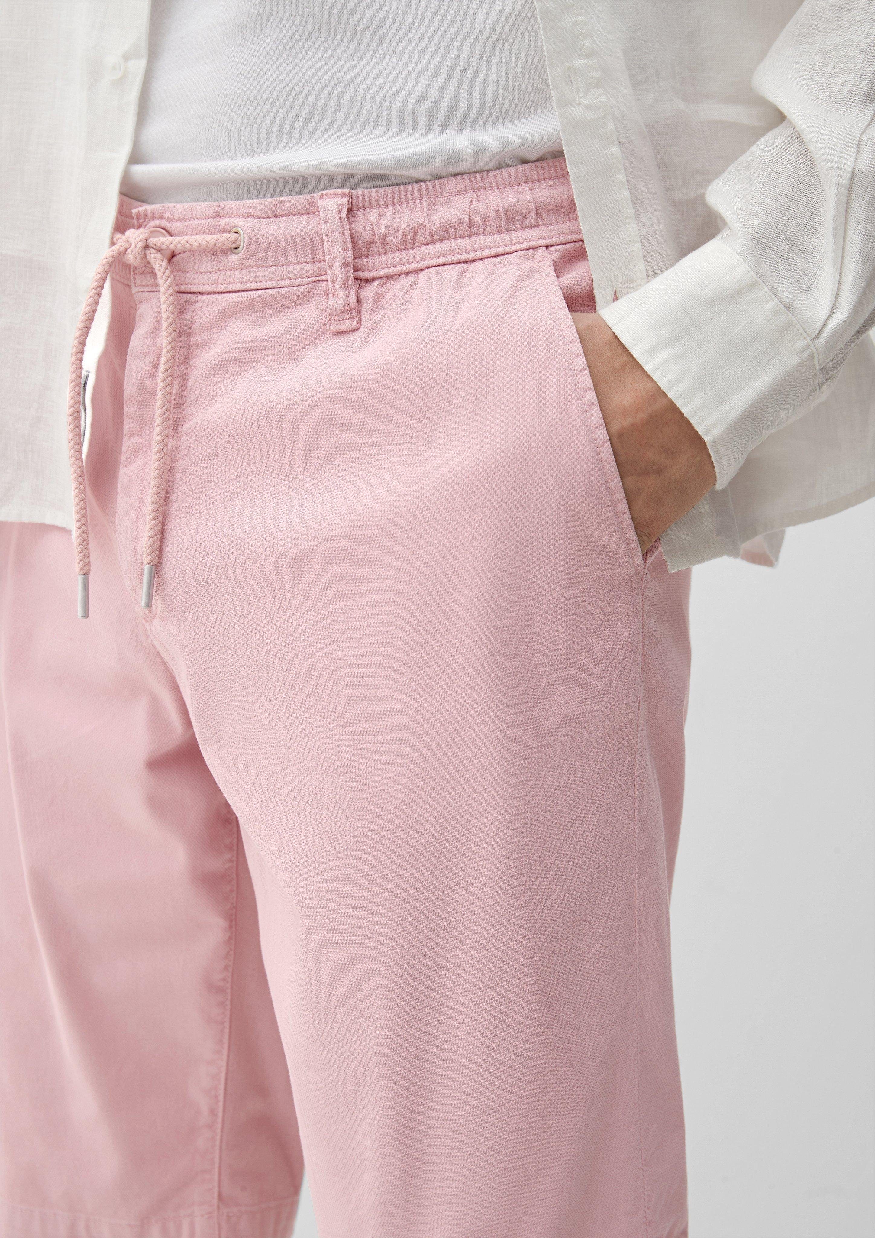 Garment mit s.Oliver Relaxed: Bermudas rosa Bermuda Dye Durchzugskordel