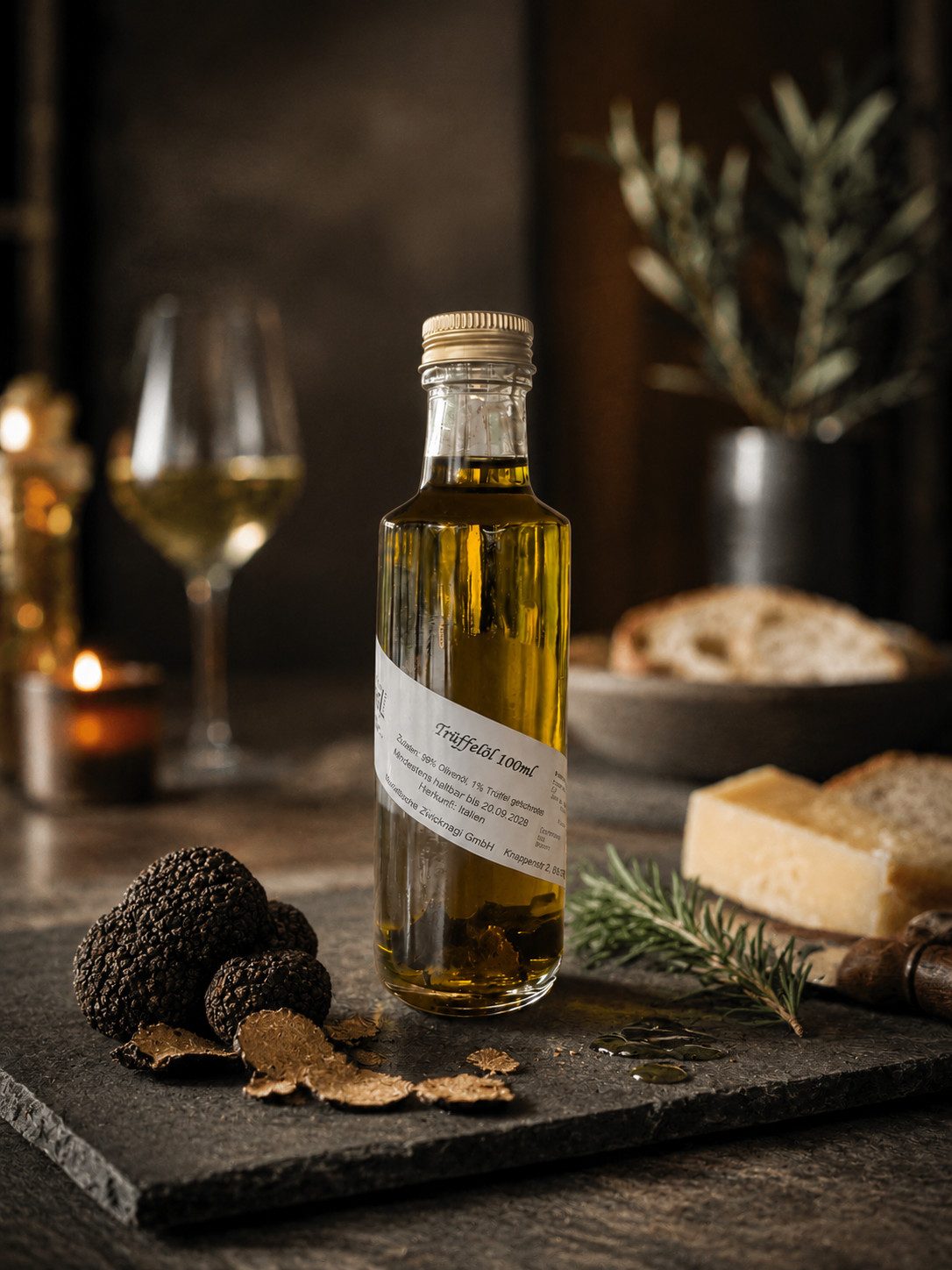 Waldfrüchte Zwicknagl Speiseöl Trüffelöl 100ml