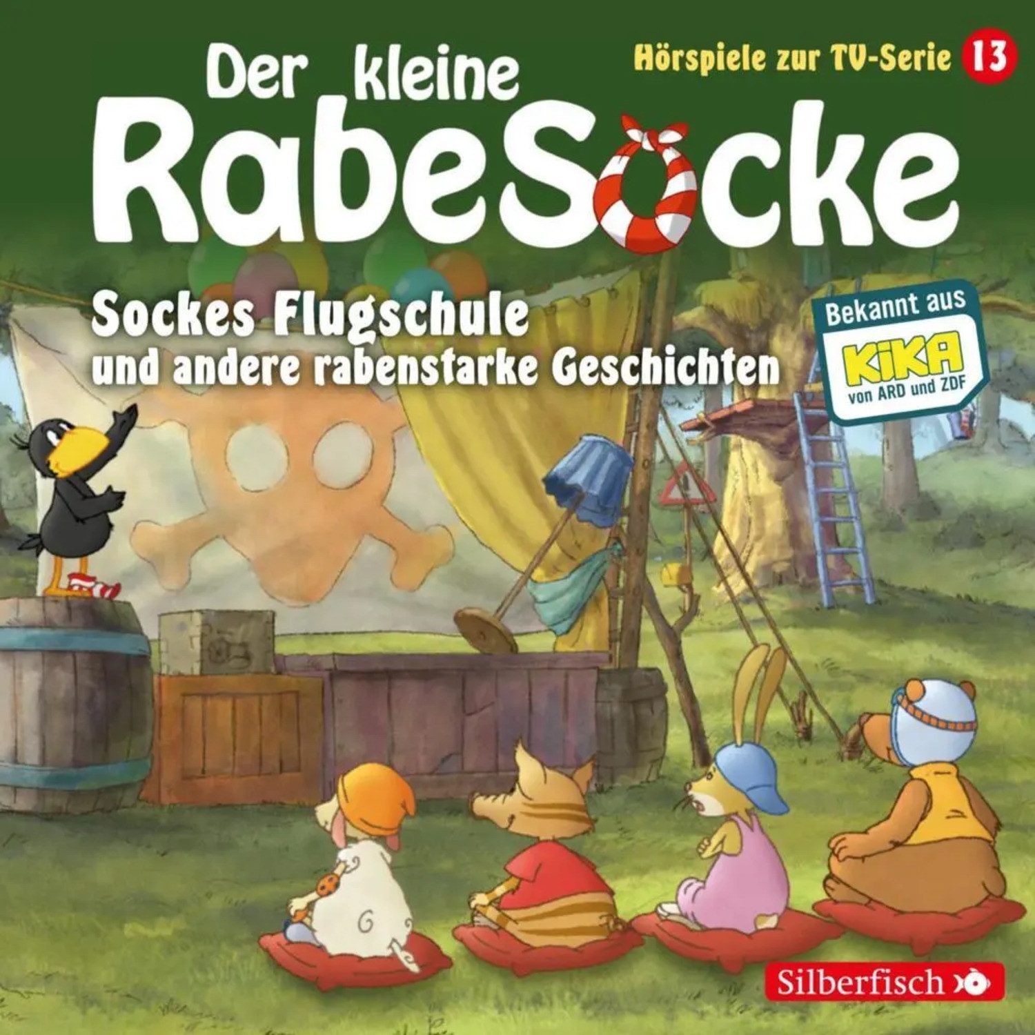Hörbuch Hamburg Hörspiel Sockes Flugschule, Die Waldhochzeit, Der Riesenschreck, 1 Audio-CD