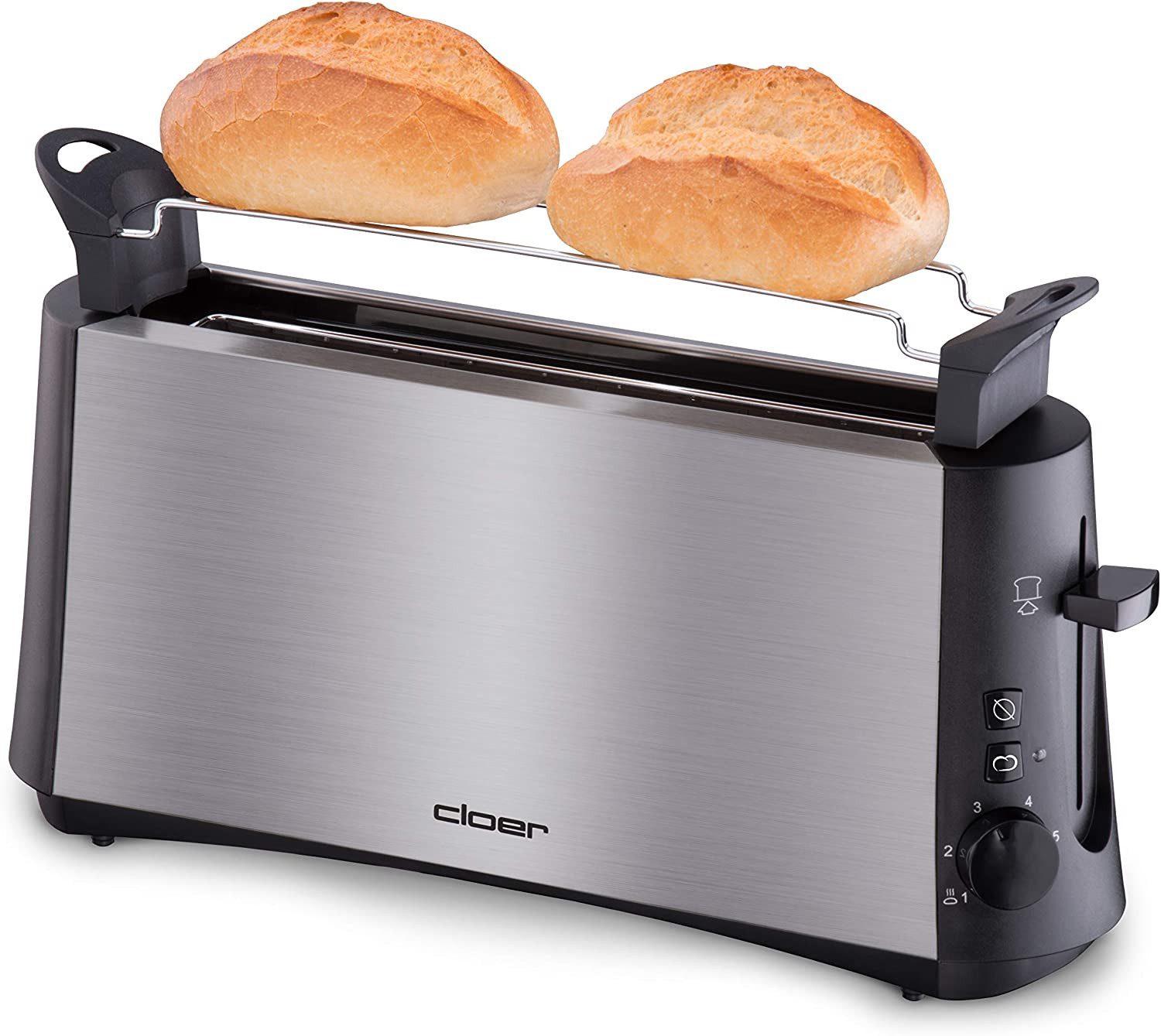Cloer Toaster 3810 Langschlitztoaster, 880 W