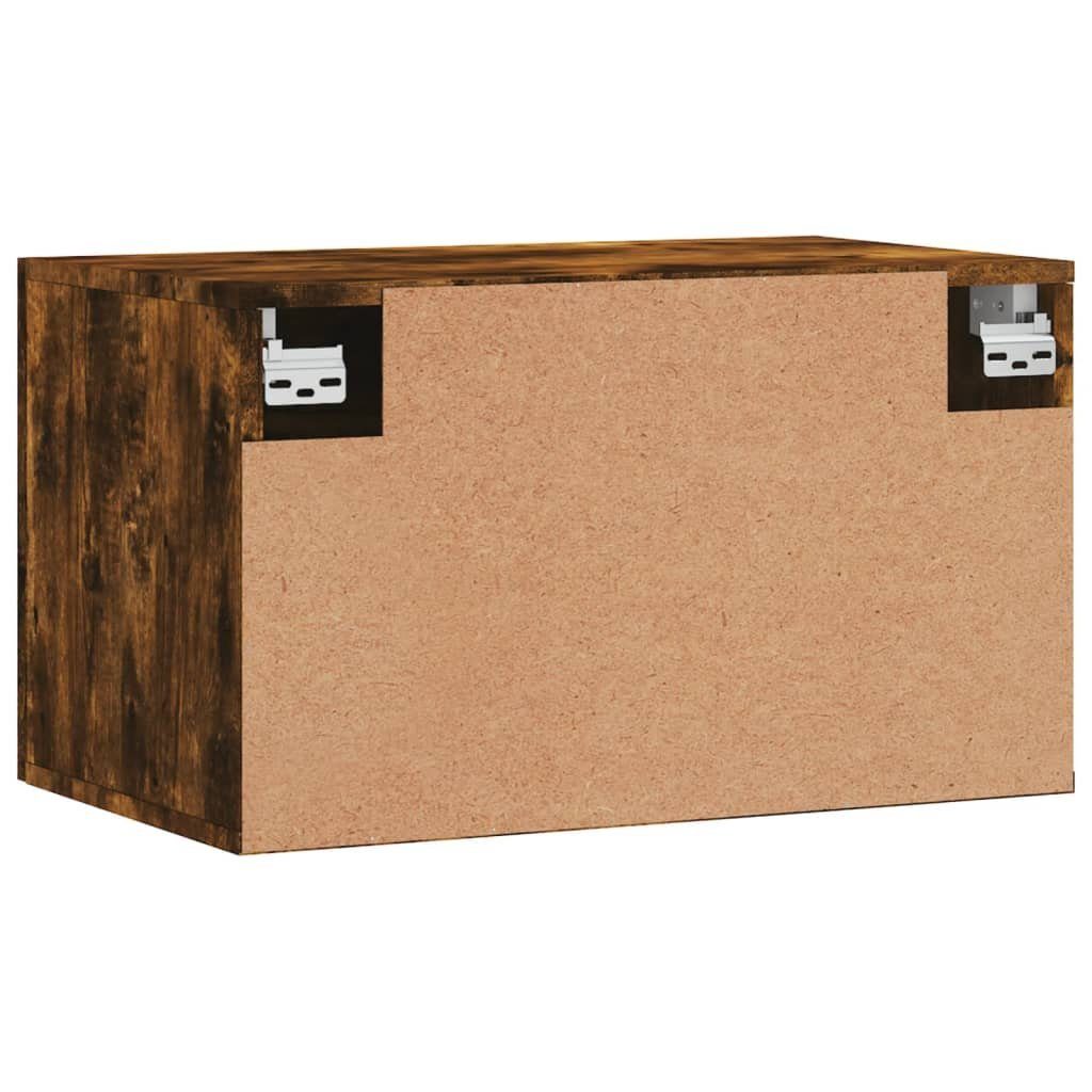 vidaXL Holzwerkstoff Wandschrank (1-St) Fächerschrank cm Räuchereiche 60x36,5x35