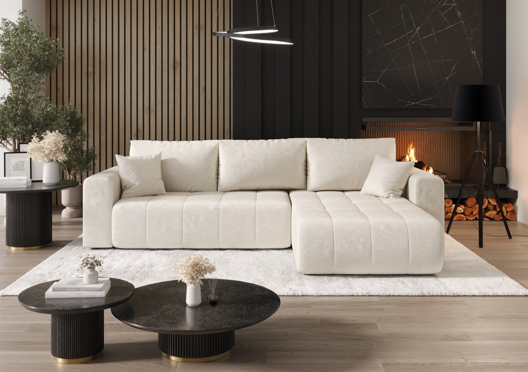 Fun Möbel Ecksofa Sofa Schlafsofa CAMILA günstig online kaufen