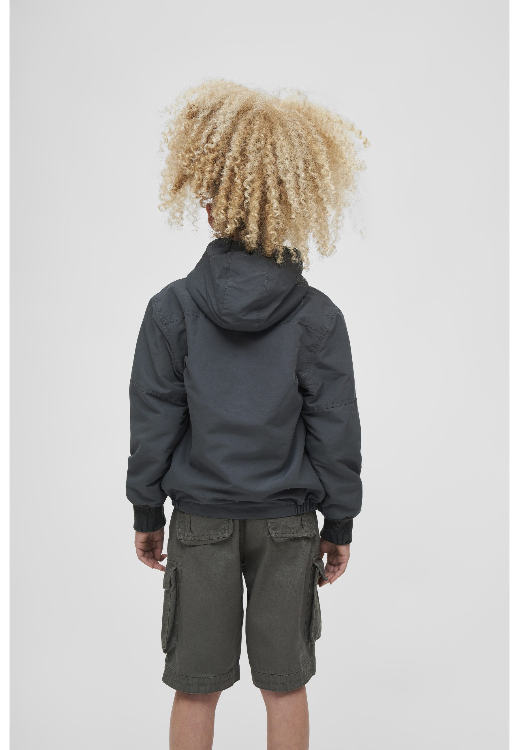 Brandit Allwetterjacke Brandit Unisex Kids Windbreaker Frontzip (1-St)