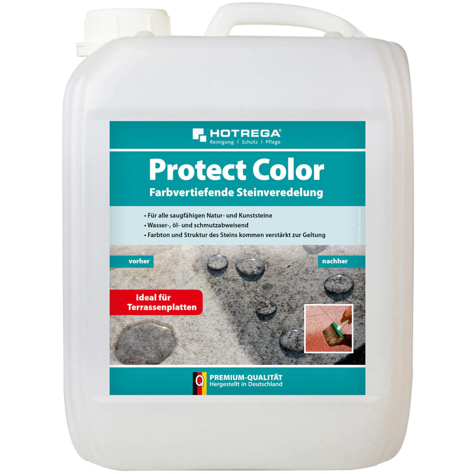 HOTREGA® Steinimprägnierung Protect Color farbvertiefende Steinveredelung 5 günstig online kaufen