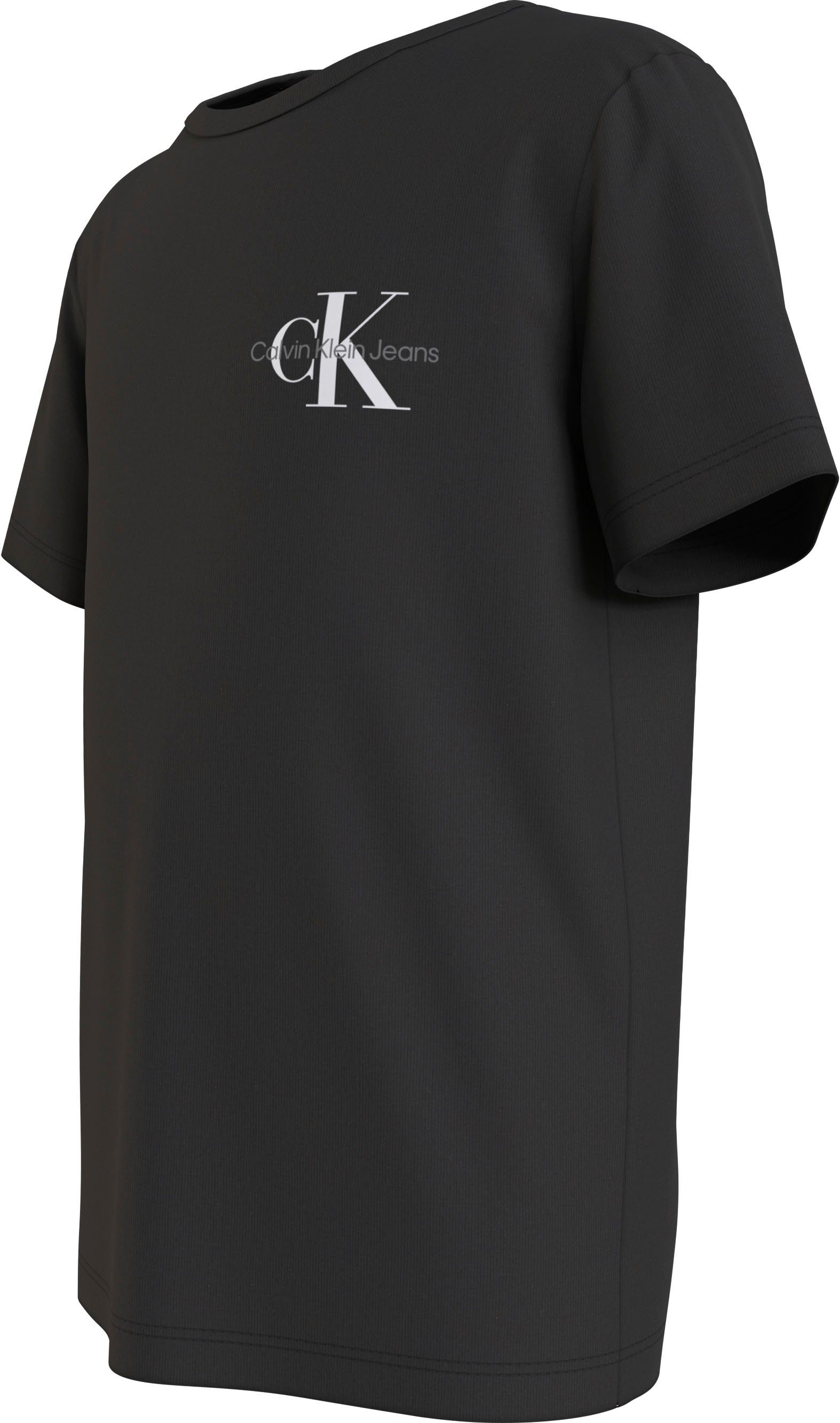 Calvin Klein Jeans Black TOP Ck CHEST MONOGRAM T-Shirt