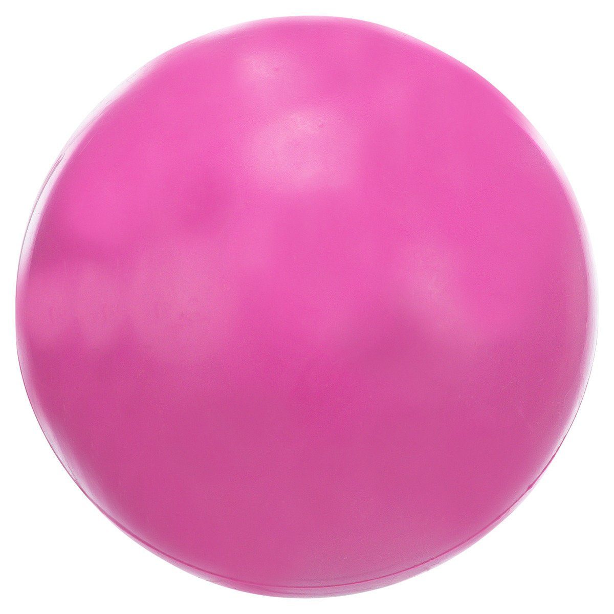 TRIXIE Spielknochen Hundespielzeug Ball, geräuschlos, Durchmesser: 7 cm / Farbe: pink