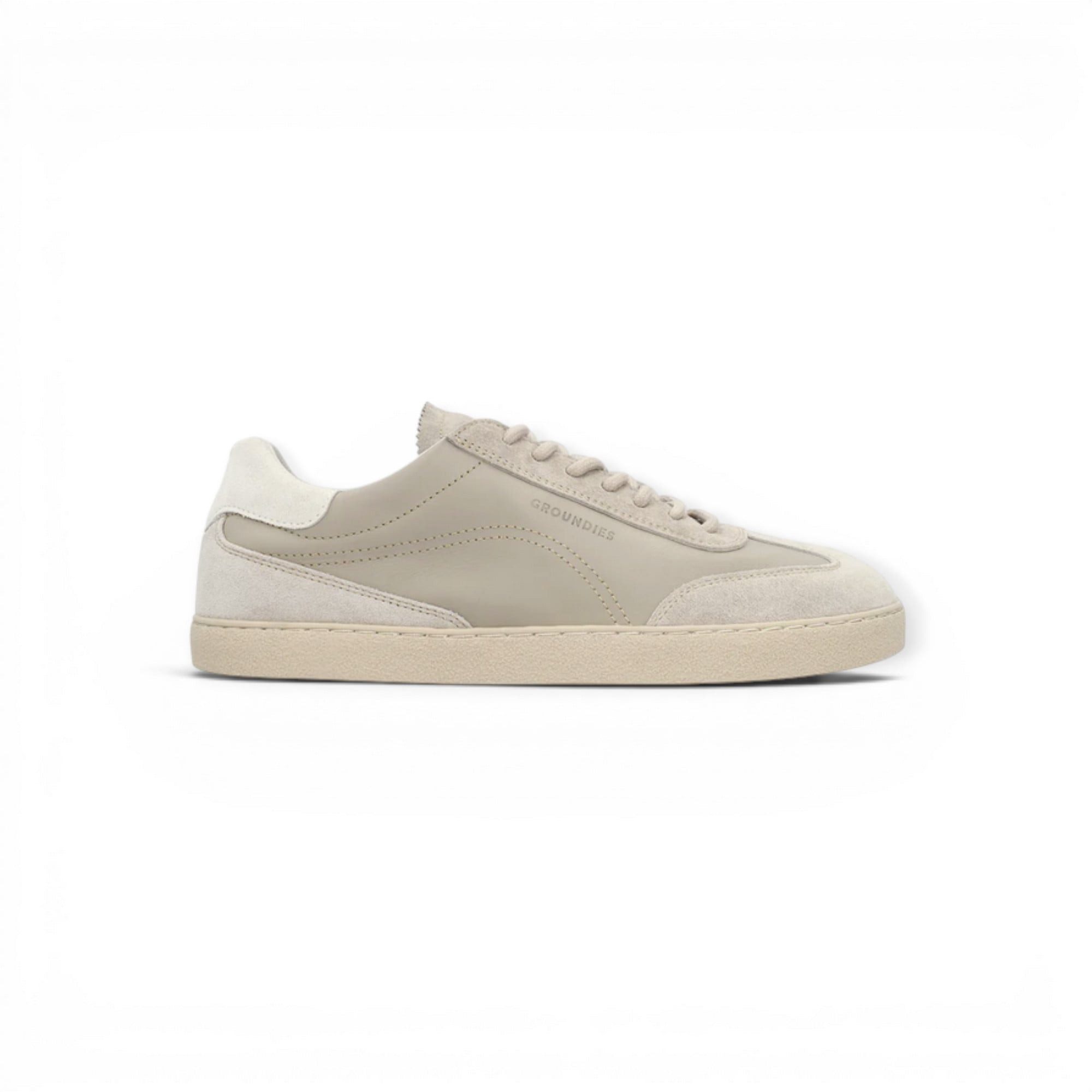 GROUNDIES Panama Soft (Zero Drop, breite Zehenbox) grau Damen Sneaker