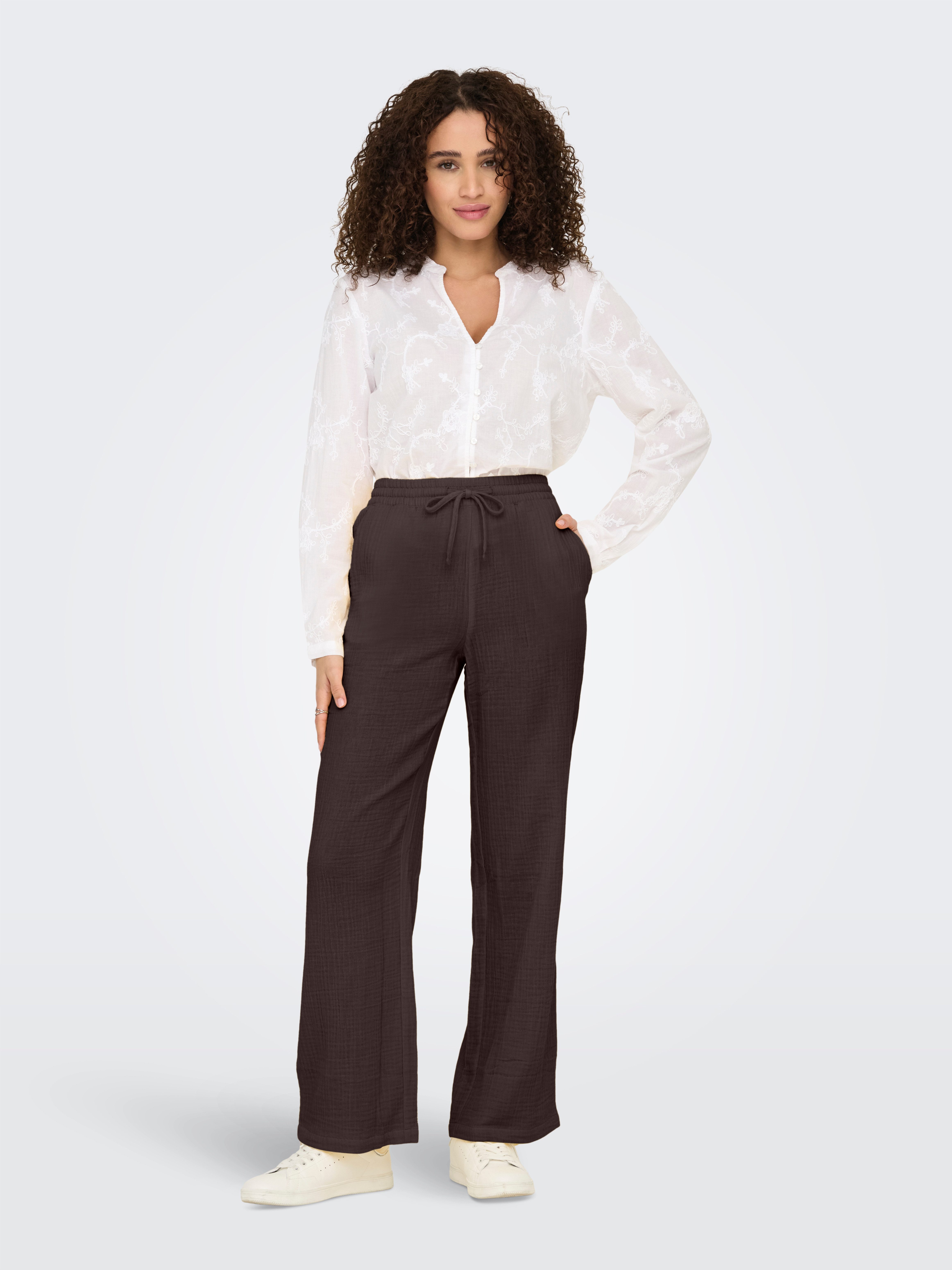 Schlupfhose JDYTHEIS LIFE WIDE PANT WVN NOOS