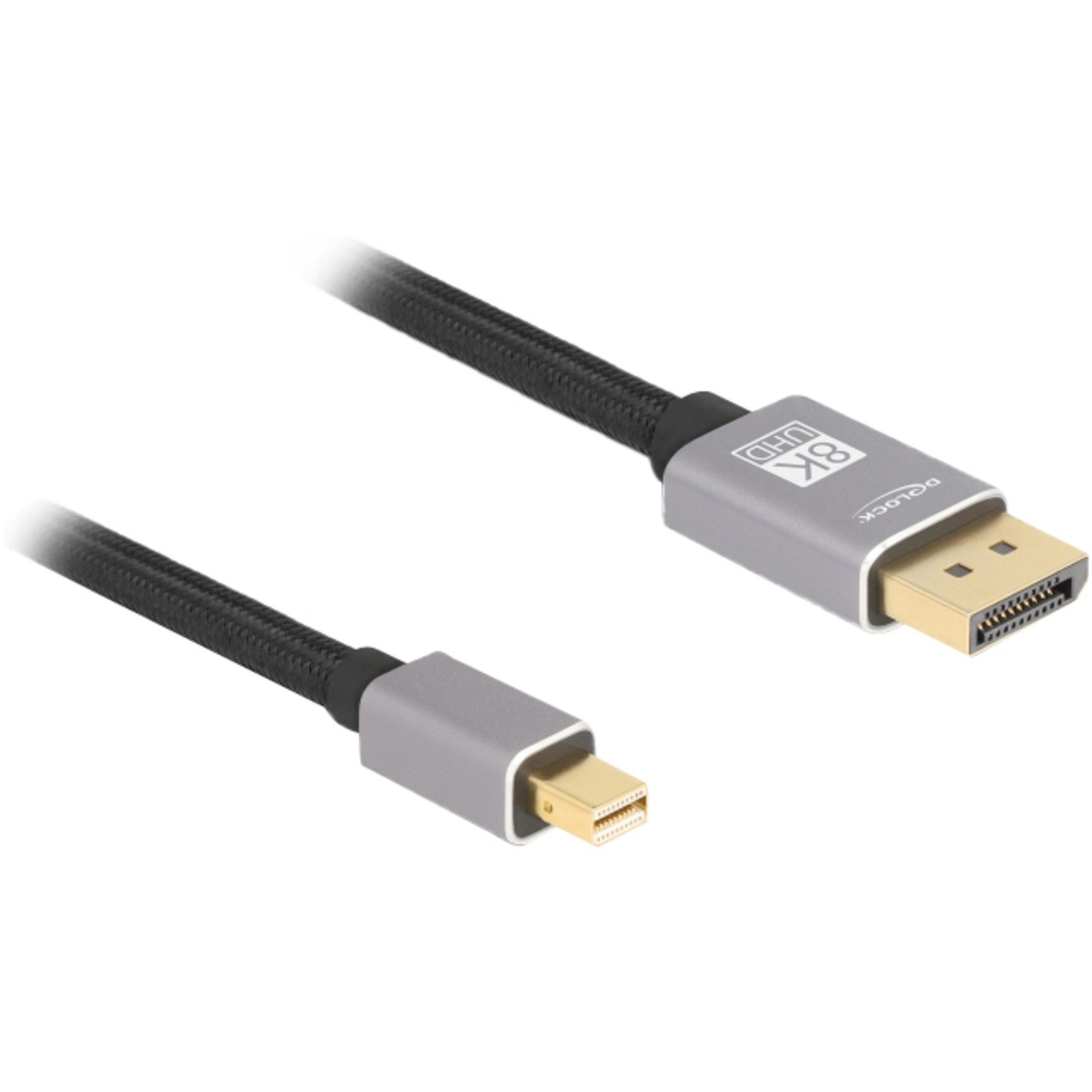 Delock DeLOCK Электропровод Mini DisplayPort > DisplayPort 1.4, Video-Kabel