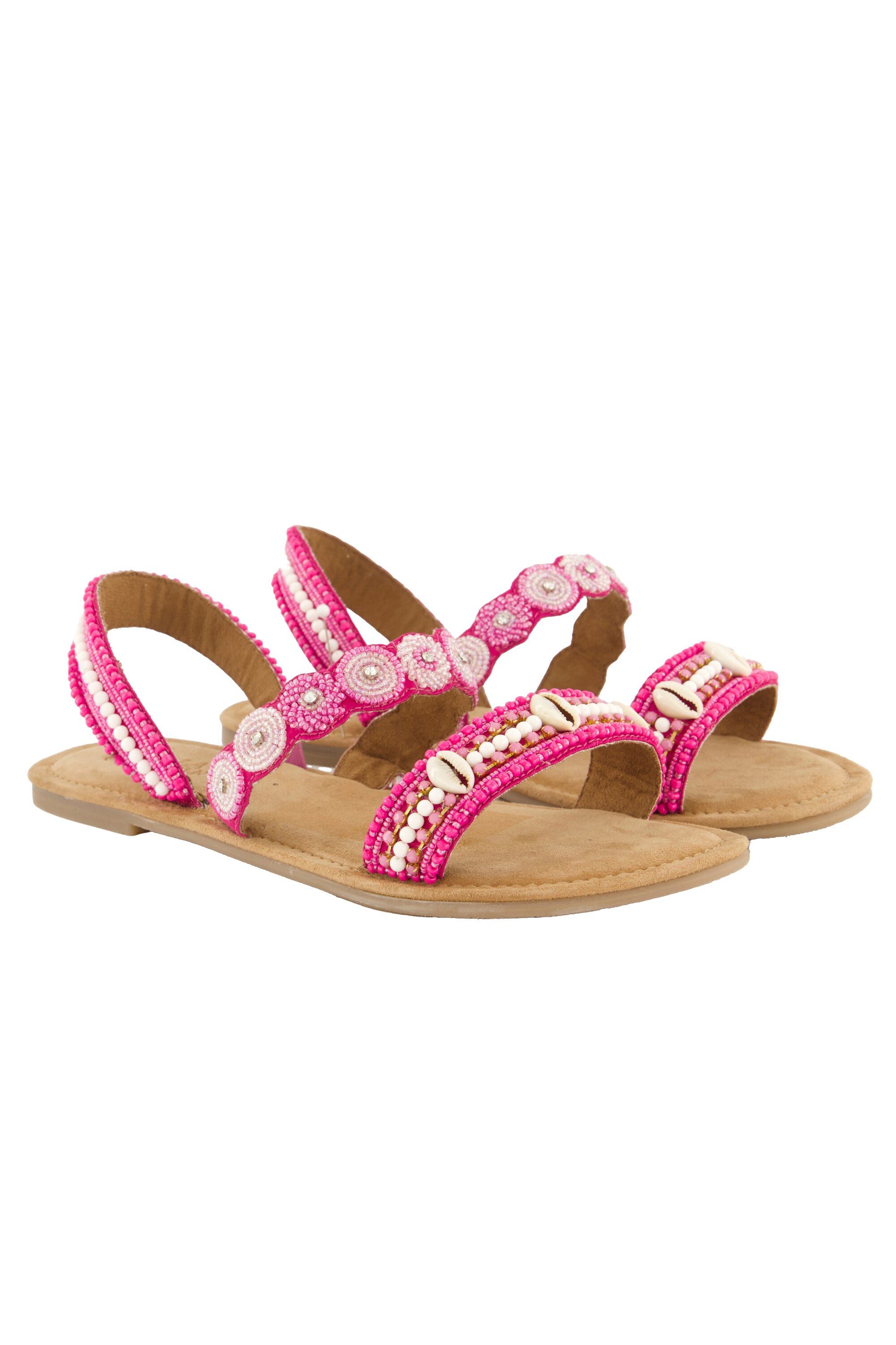 Ulla Popken Sandalen Perlenstickerei Memory Foam Weite H Sandalette