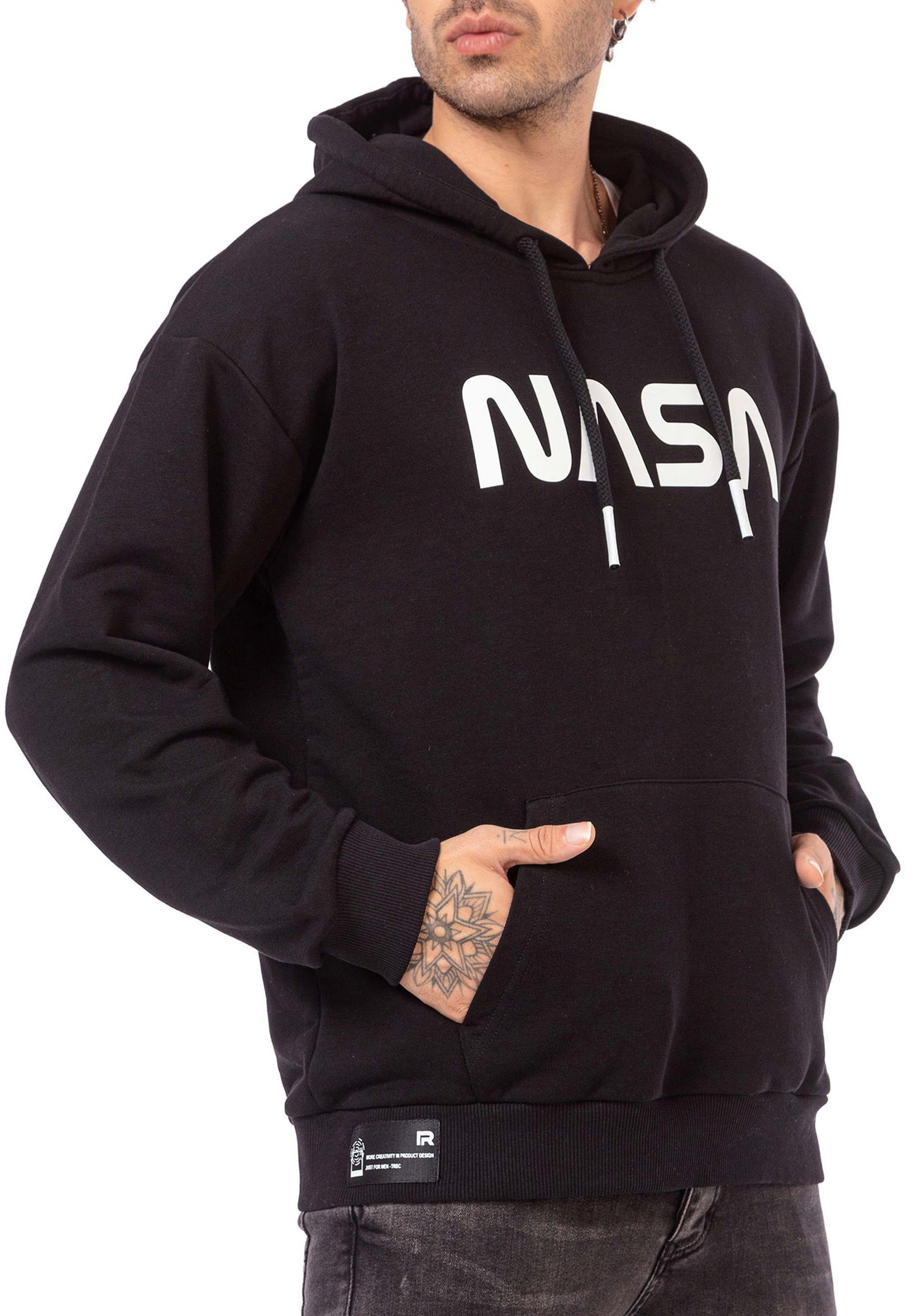 RedBridge Hoodie Red Bridge Herren Kapuzenpullover Hoodie Nasa