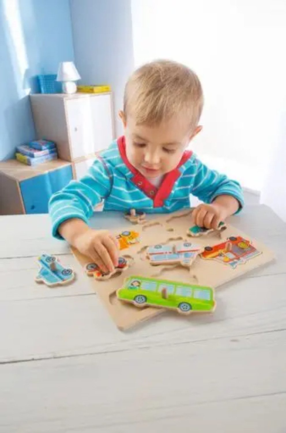 Haba Puzzle Greifpuzzle Fahrzeug-Welt (Kinderpuzzle), 19 günstig online kaufen