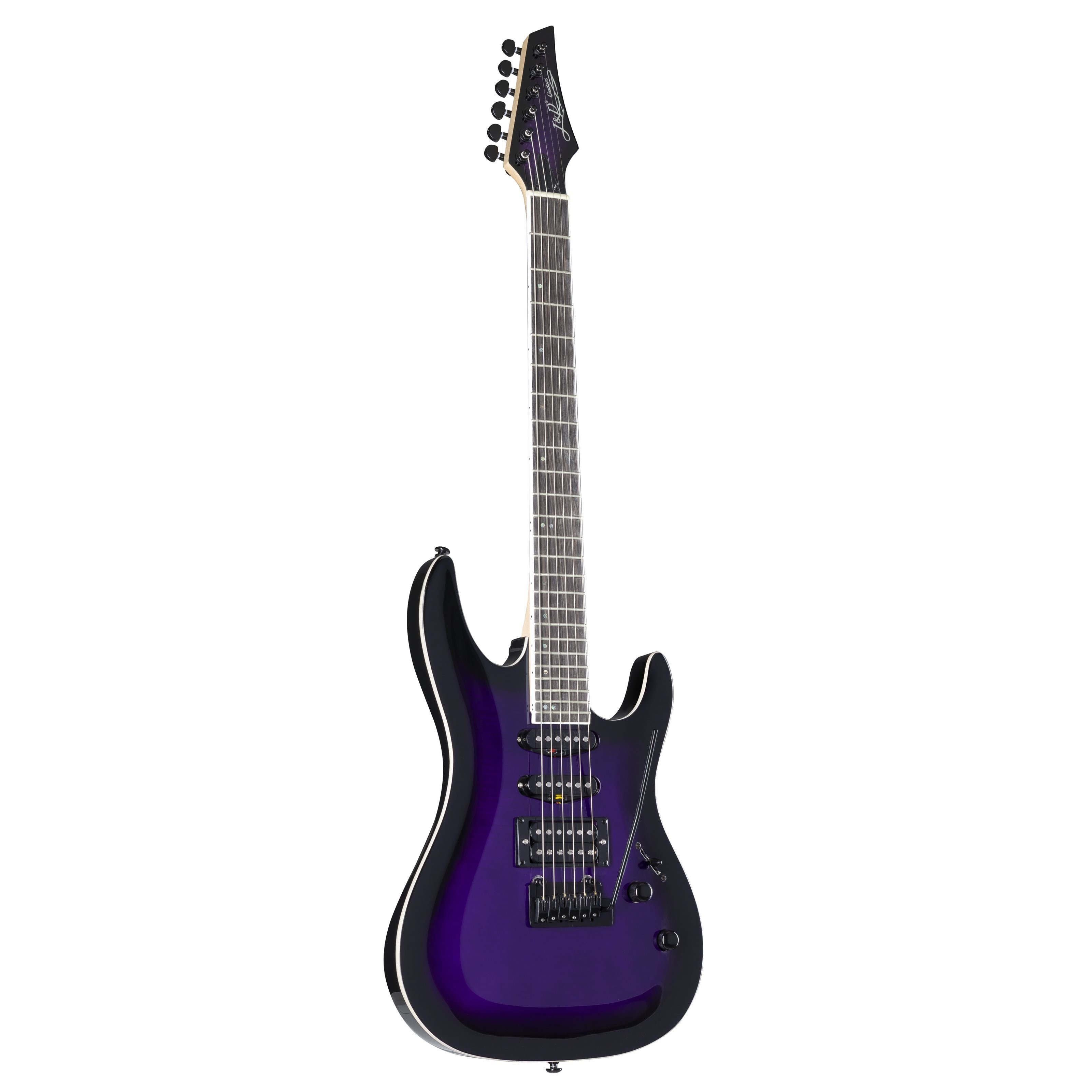 J & D Spielzeug-Musikinstrument, CT90F Purple Sunburst - E-Gitarre