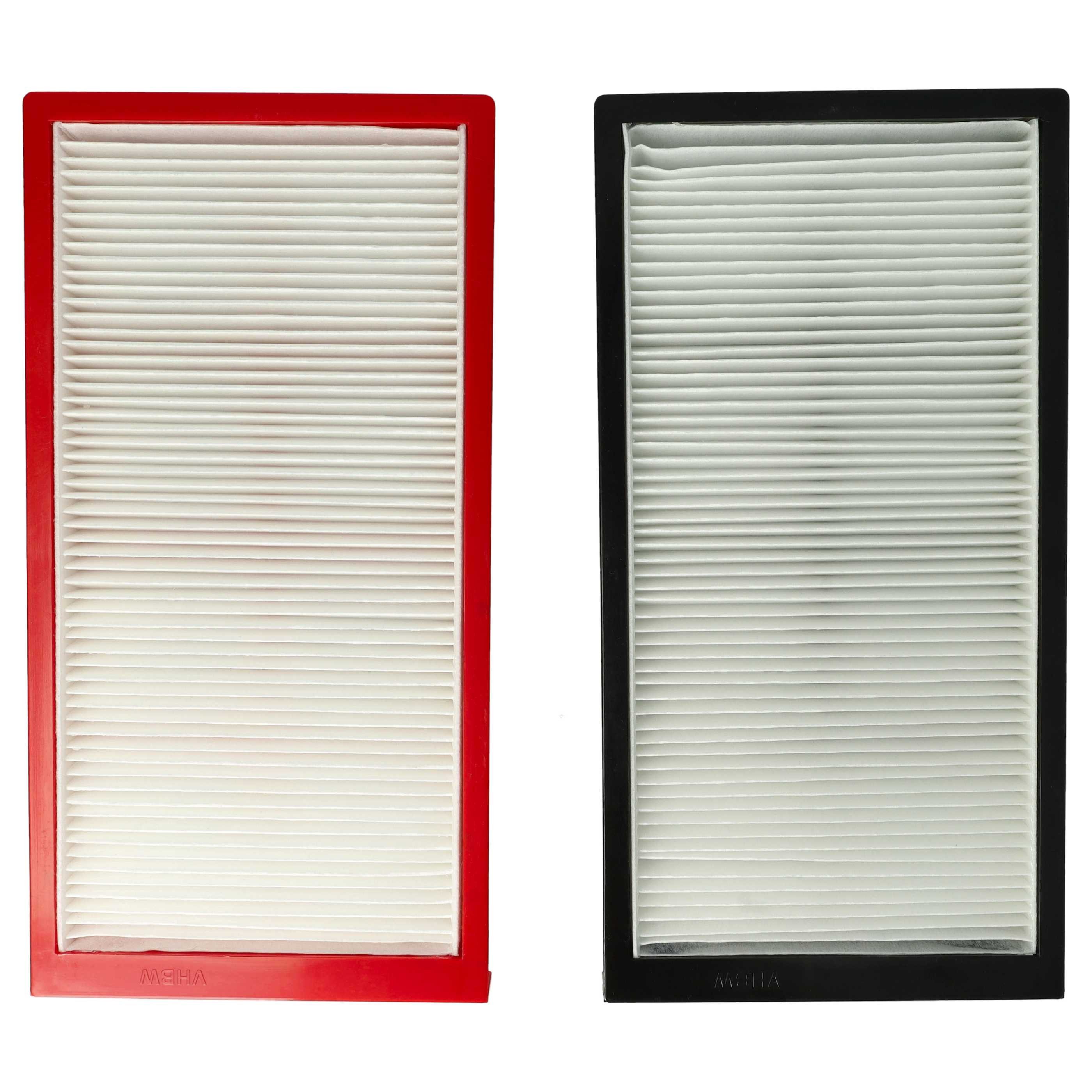 vhbw Filter-Set Ersatz für Wernig EFS G 90-200 GF für Lüftungsgerät, Zubehör für Zehnder / Wernig Zehnder 18501512, 8717573476751, Wernig EFS G 90-200 GF