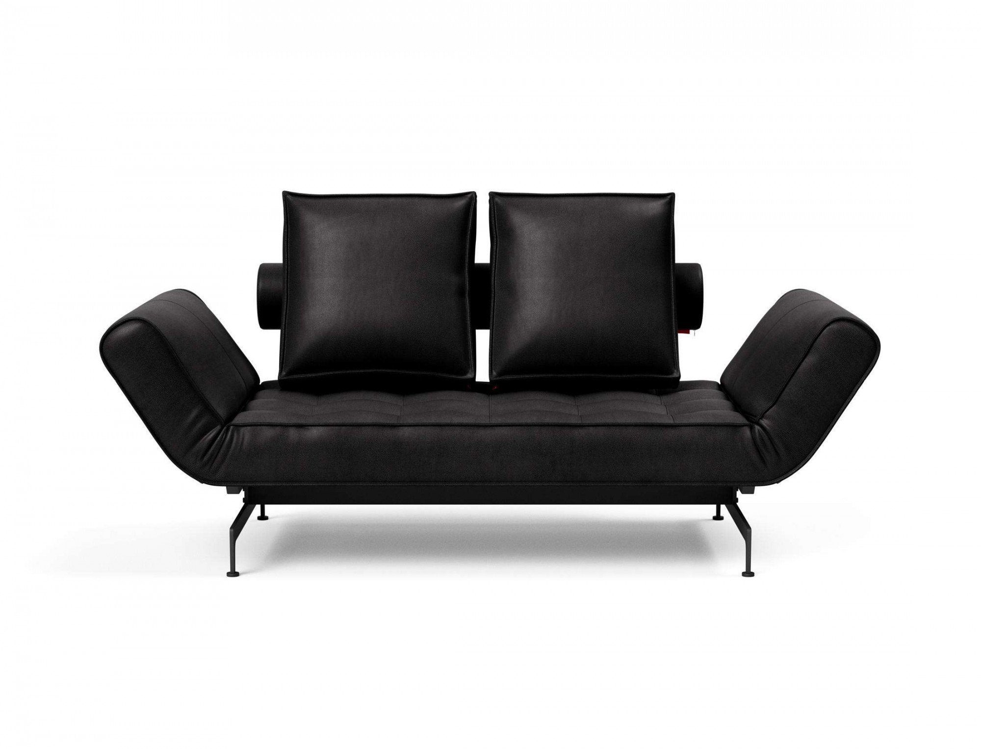 INNOVATION LIVING ™ 3-Sitzer Ghia Schlafsofa mit Taschenfederkern, Breite 210cm, Tiefe 93cm, eine große Liegefläche mit geringer Stellfläche, beidseitig abklappbar