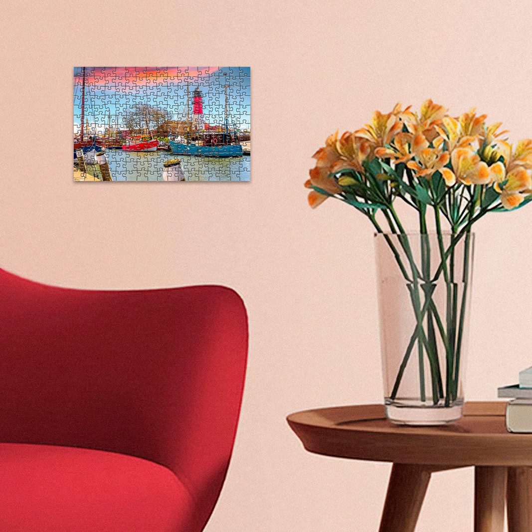 Ravensburger Puzzle Deutschland Collection, Der Hafen von Büsum, 200 Puzzle günstig online kaufen