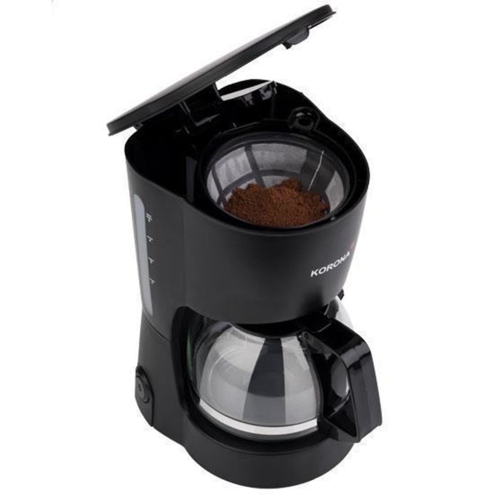 KORONA Filterkaffeemaschine 12011, Kaffeeautomat L 5 600 Tassen 0,6 W schwarz