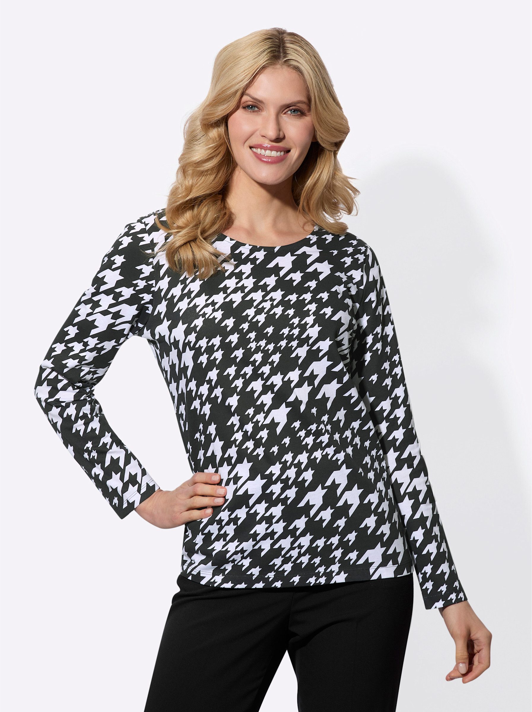 T-Shirt Langarm-Shirt Langarm
