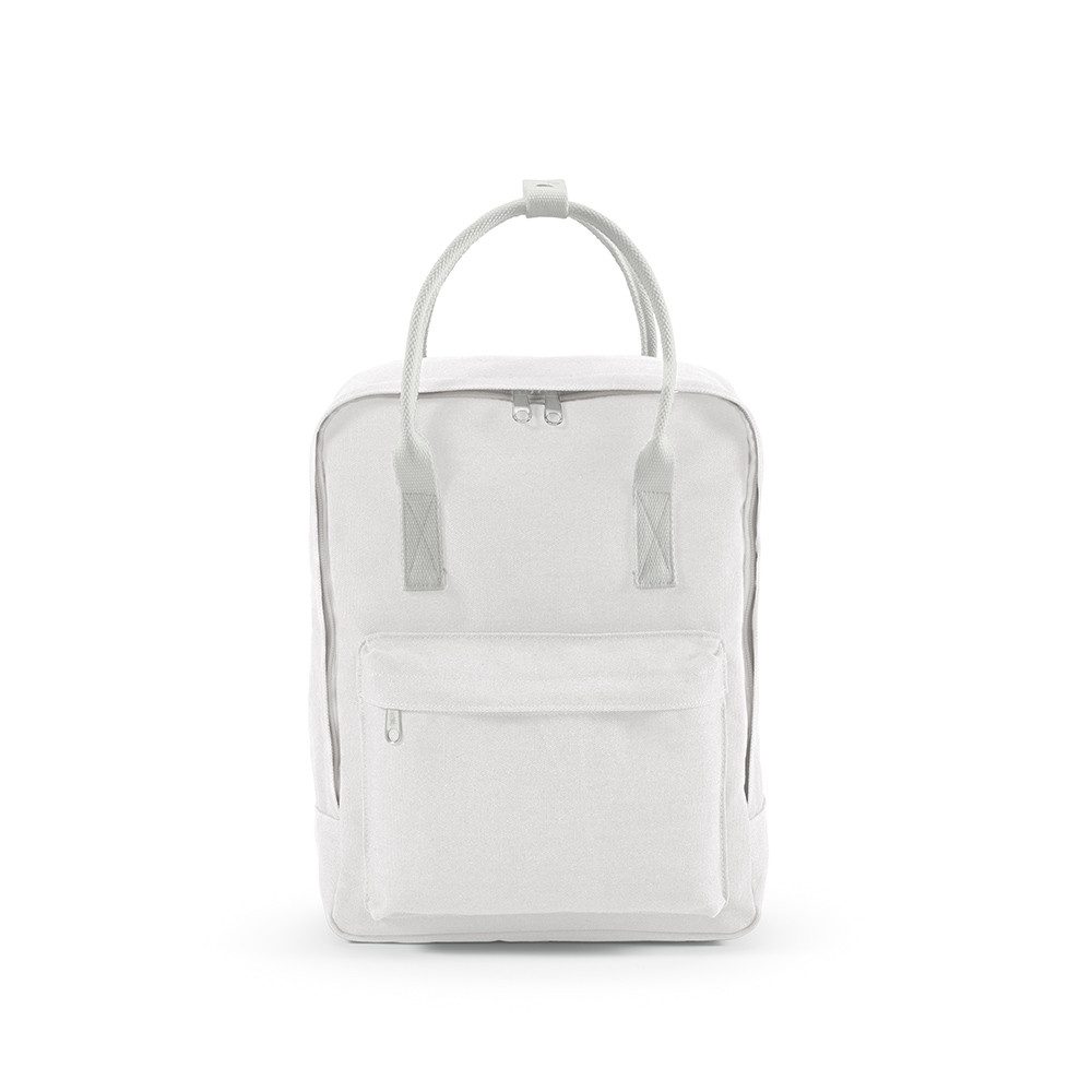 CABBEL Rucksack Rucksack 18L rPET nachhaltig recycelte Baumwolle 87% kompakt leicht (Rucksack, 1-tlg., Einzelartikel), Weiß, recycelte Baumwolle, 87% Recyclinganteil, ergonomisch, robust