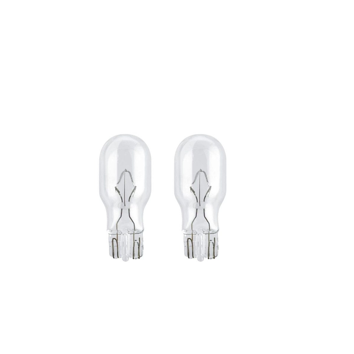 Philips KFZ-Ersatzleuchte W16W, W2.1x9.5d, W16W, 2 St., Warmweiß, Starke Signalbeleuchtung mit hoher Lichtleistung