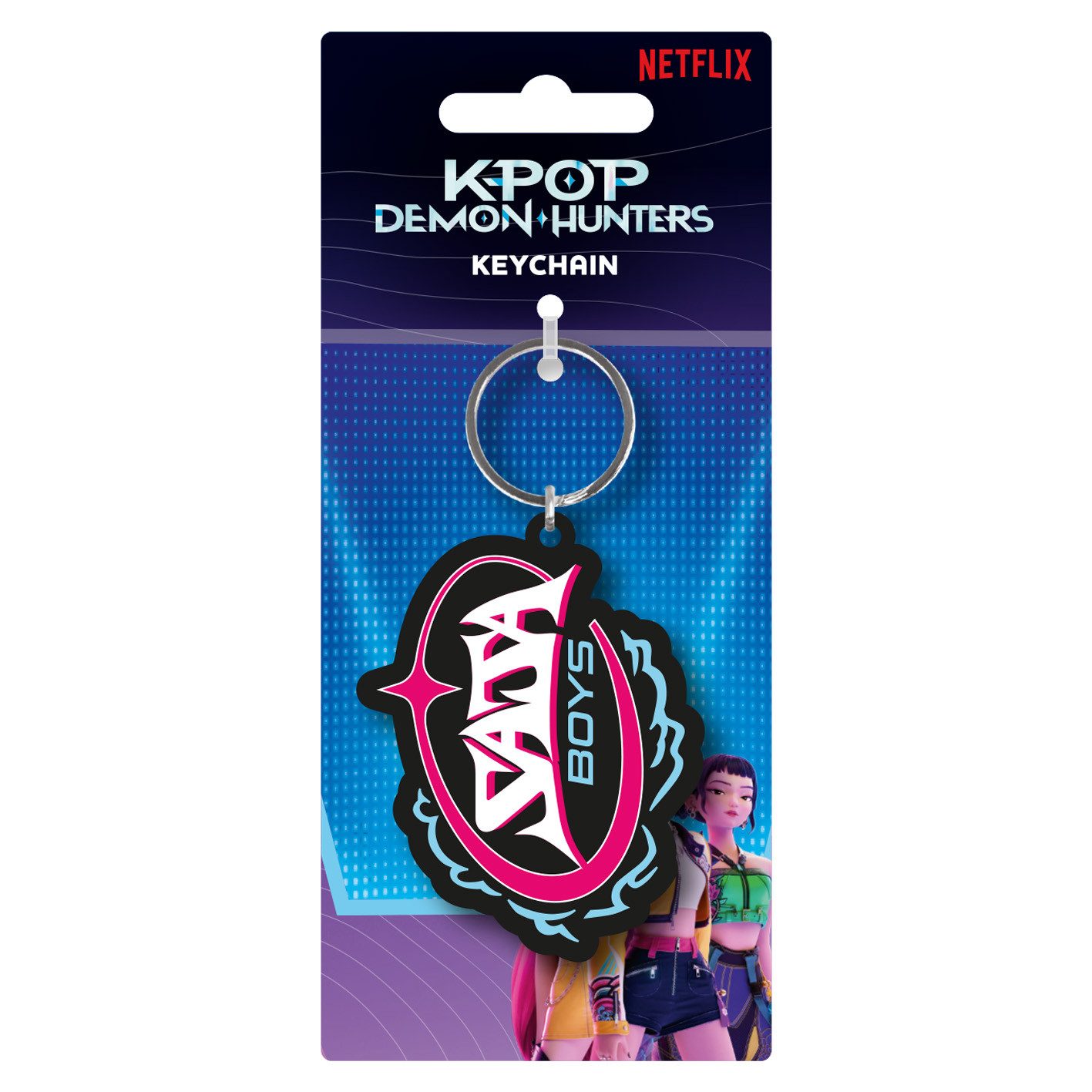 Schlüsselanhänger K-Pop Demon Hunters - Saja Logo - Keyring
