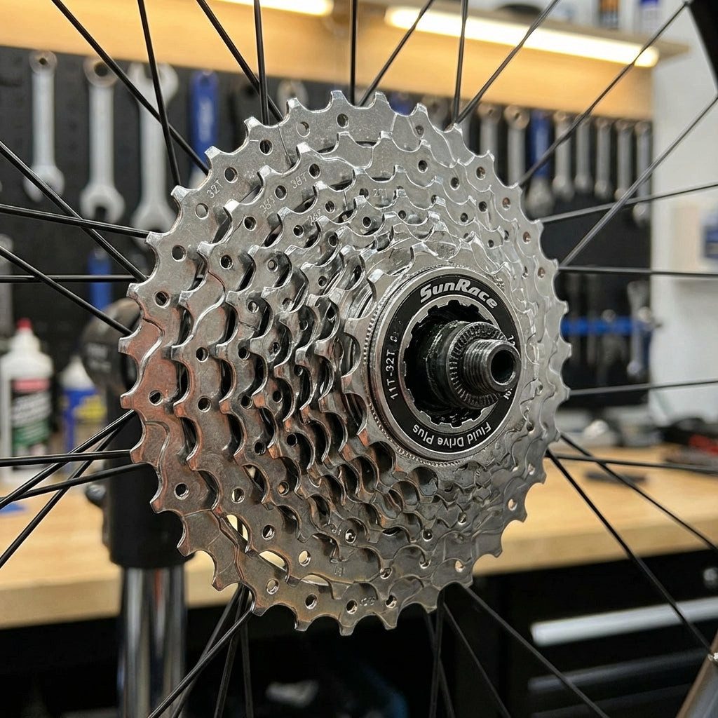 SunRace Zahnkranz SunRace Schraubkranz 8-Fach 13-32 Zähne - Ritzel - Schraubzahnkranz