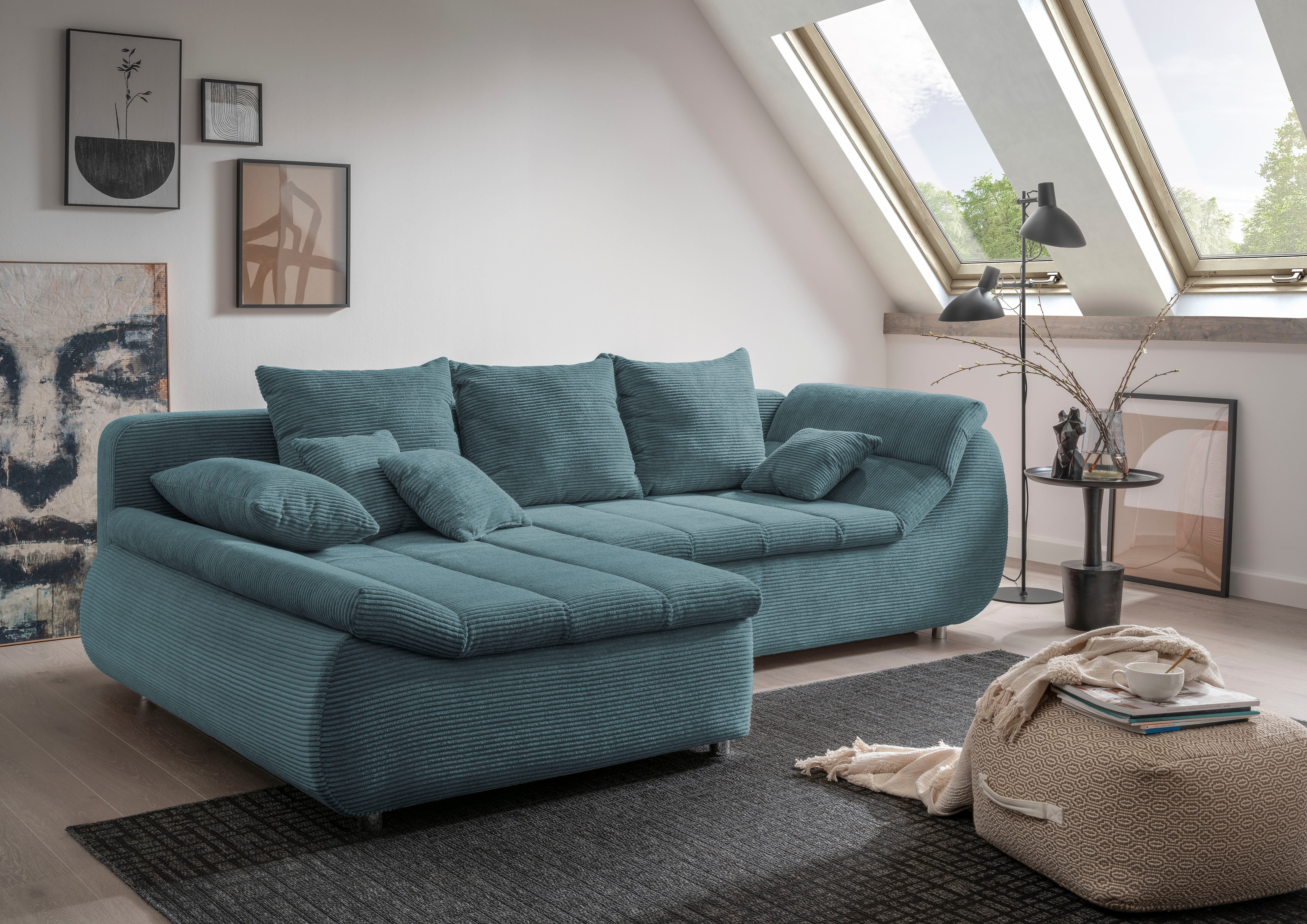 INOSIGN Ecksofa Imola elegant und bequem, günstig online kaufen