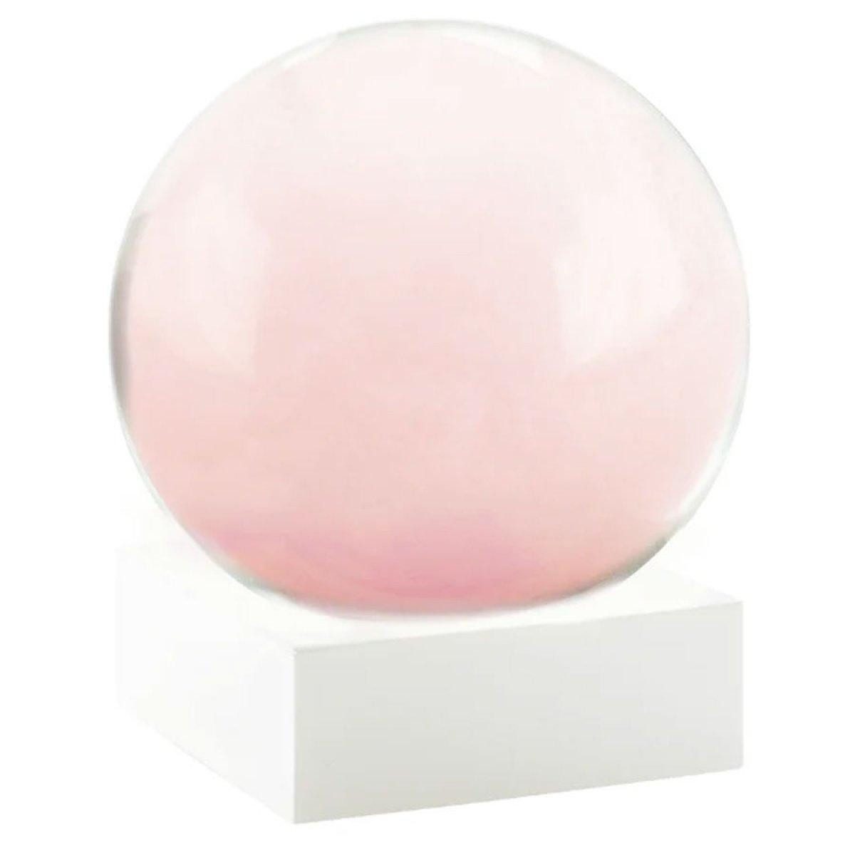 Cool Snow Globes Schneekugel Schneekugel Serenity Sphere Pink