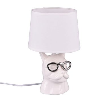 etc-shop Tischleuchte, Leuchtmittel nicht inklusive, Tischlampe Nachttischlampe Keramik für Schlafzimmer Esszimmerlampe