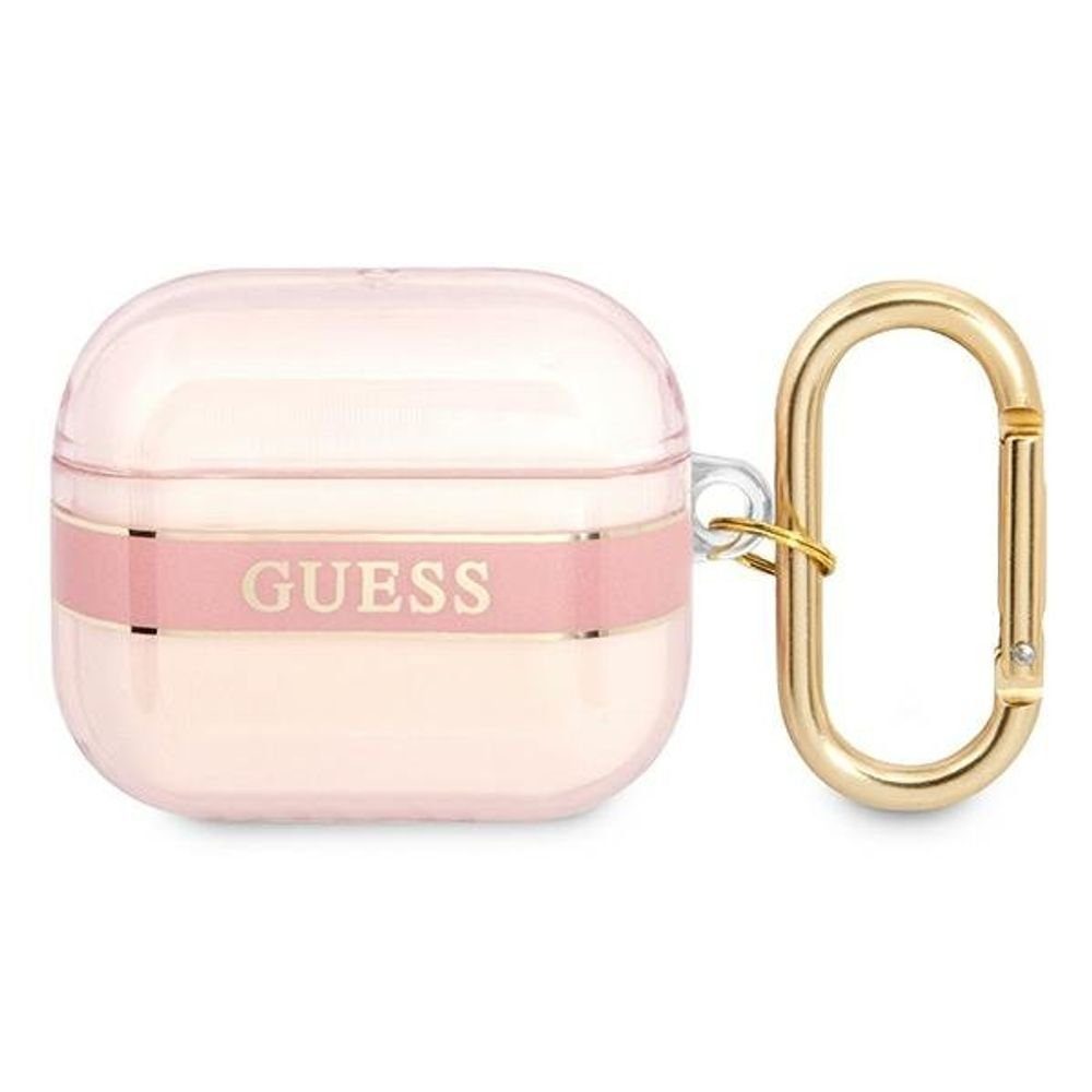 Guess Kopfhörer-Schutzhülle Guess GUA3HHTSP AirPods 3 Cover Pink / Pink ...