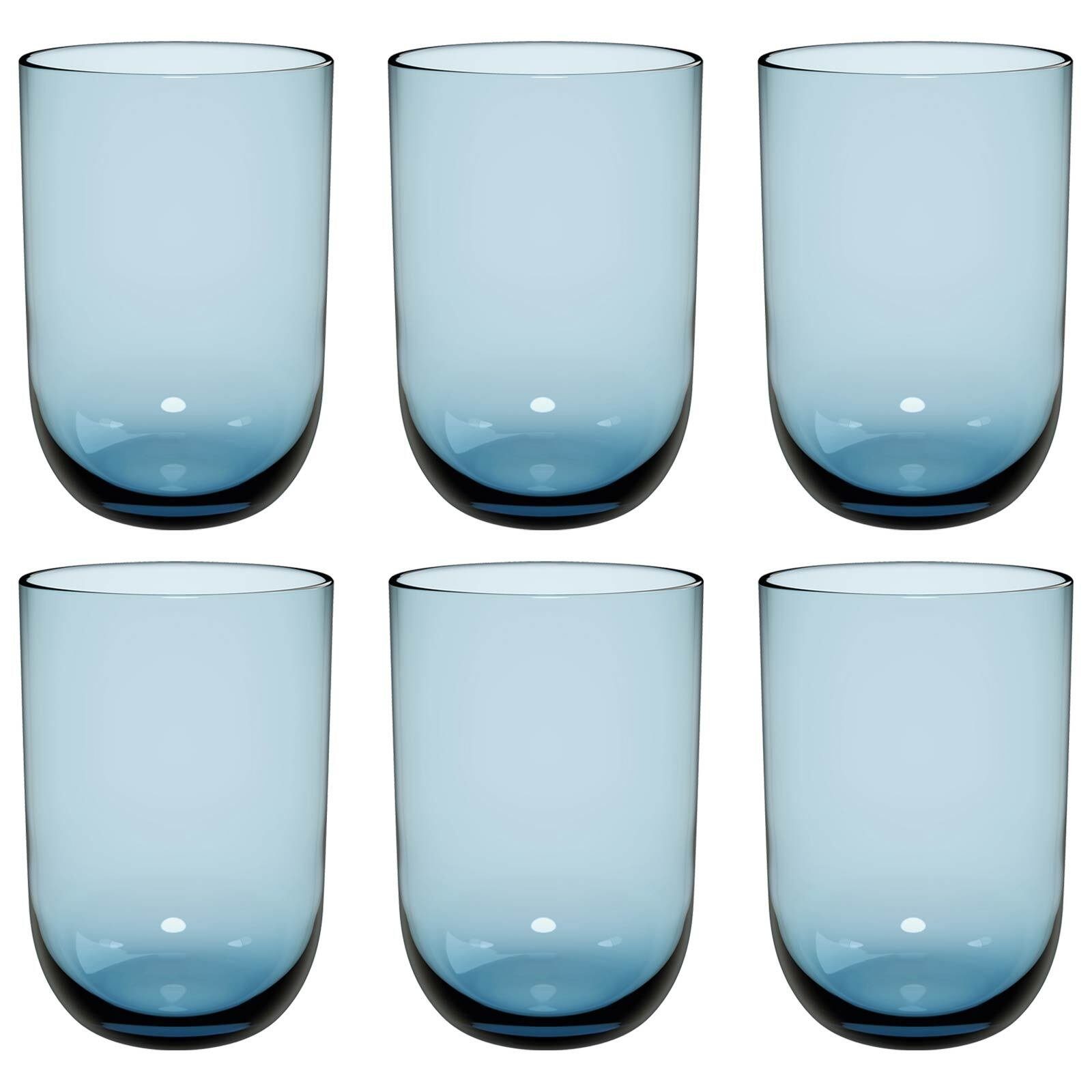 like. by Villeroy & Boch Longdrinkglas Like Glass Longdrinkbecher 385 ml 6er Set, 6-tlg., Glas