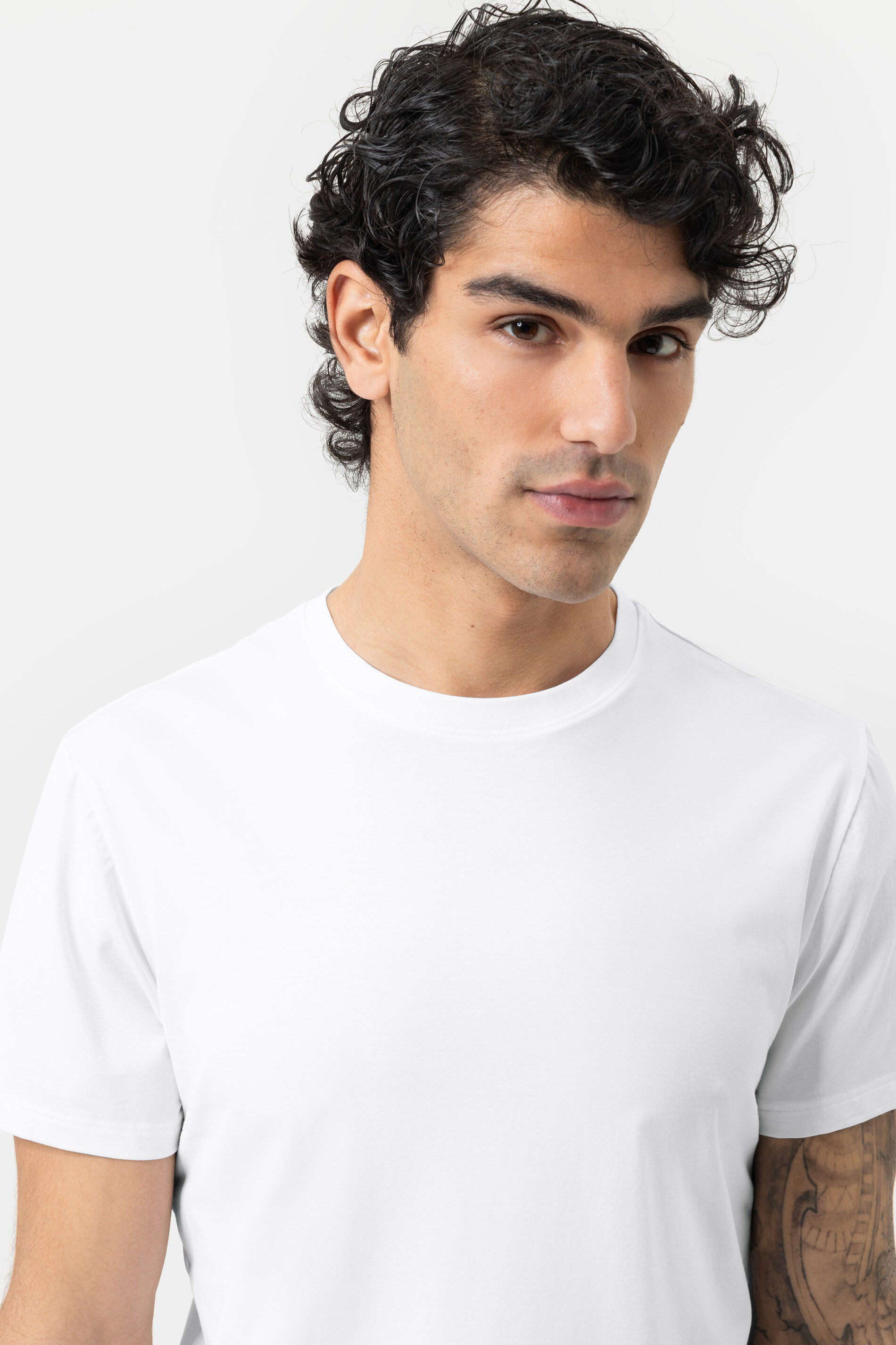 Mey Kurzarmshirt Mey T-Shirt Serie Mey 10 Out Of 10 Uni T-Shirt (1-tlg) Basic Shirt, zeitloses Design, Baumwoll-Mix, Rundhals