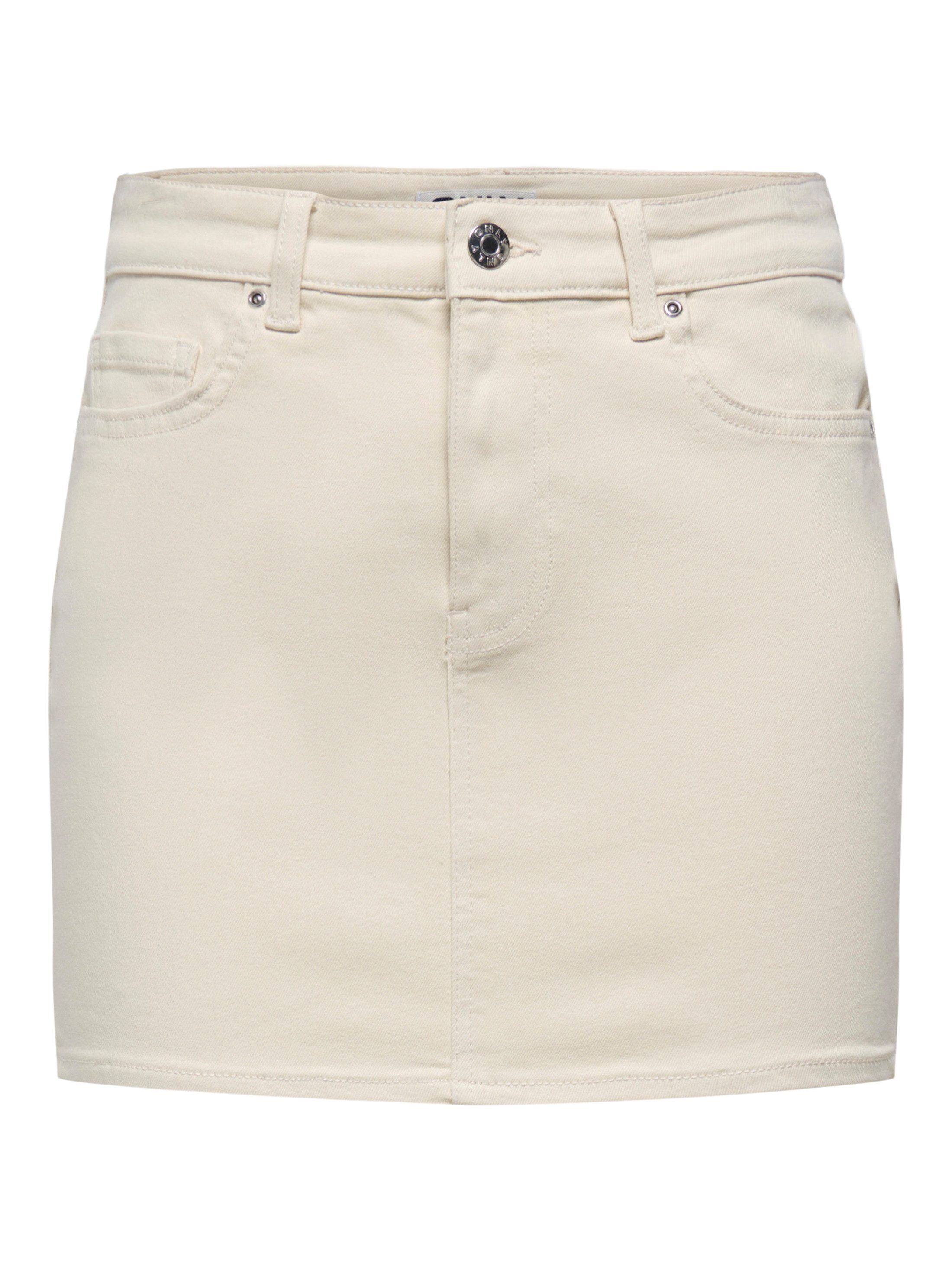 ONLY Jeansrock ONLMATILDA MINI SKIRT DNM Baumwollmischung, schmal geschnitten