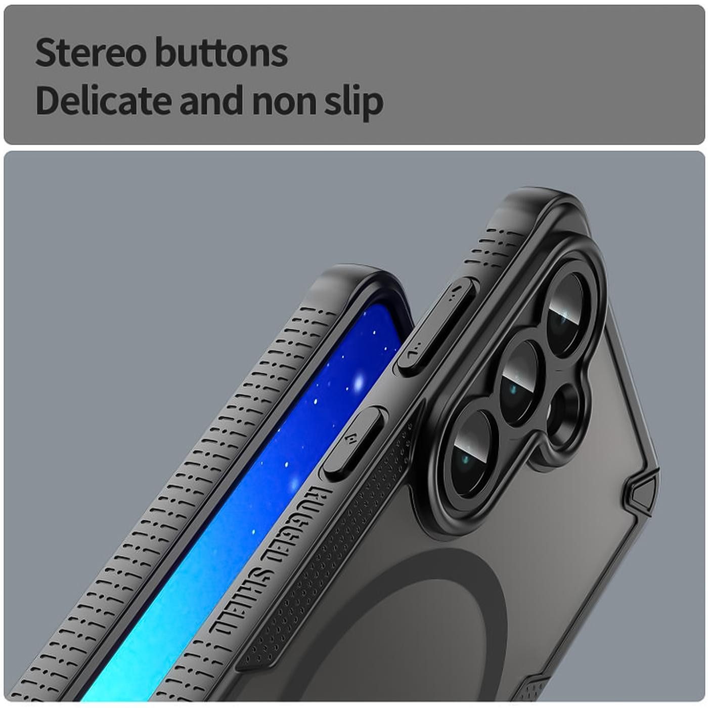 CoolGadget Handyhülle Defender Series Handy Hülle für Samsung Galaxy S26 6,3 Zoll, Magsafe TPU Schlicht Robust Schutzhülle für Galaxy S26 Hülle – Bild 4 von 5