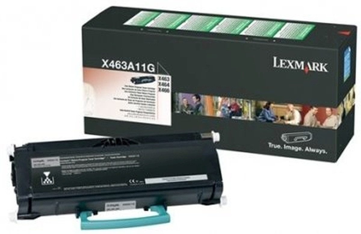 Tonerpatrone Lasertoner Lexmark X463A11G schwarz