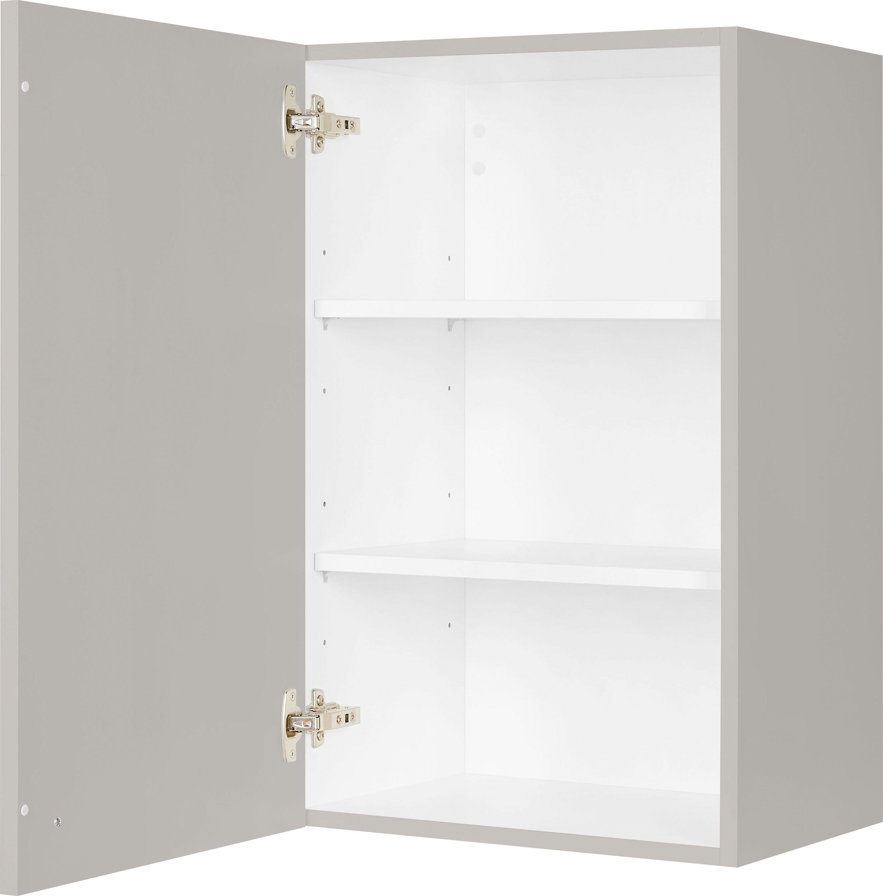 nobilia® Hängeschrank "Cascada", Ausrichtung wählbar, vormontiert, in drei Breiten: 30, 45 und 60 cm, mit Soft-Close-Funktion