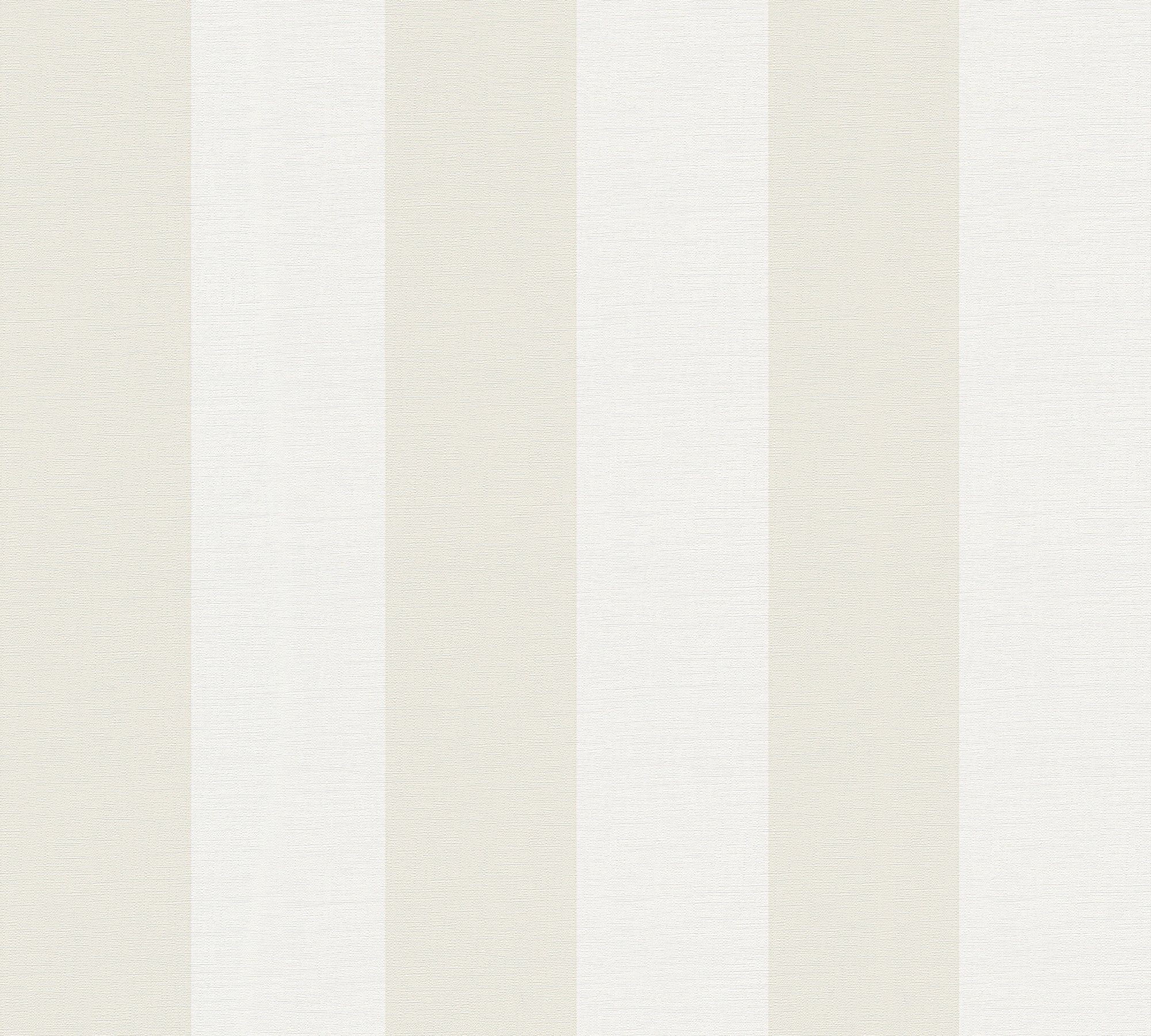 A.S. Création Vliestapete Landhaustapete mit Streifen, geprägt, gemustert, matt, neutral, (1 St), Babyblau Tapeten Wohnzimmer Schlafzimmer Küche modern Flur Design Büro