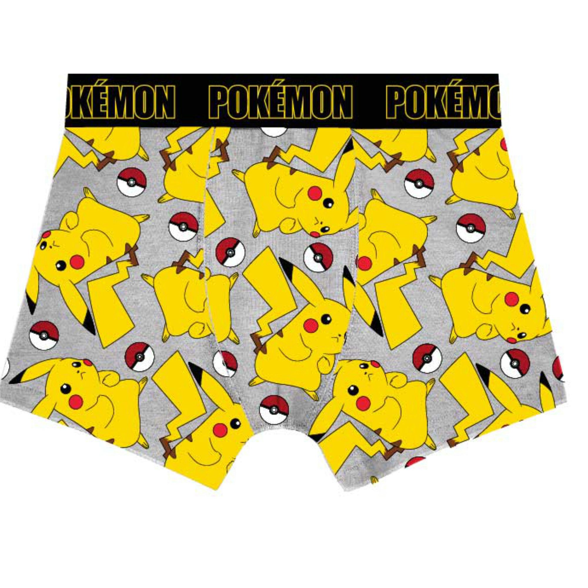POKÉMON Boxershorts Pokemon Pikachu Friends Kinder Jungen Boxershorts Unterhose 2er Pack Gr. 92 bis 128