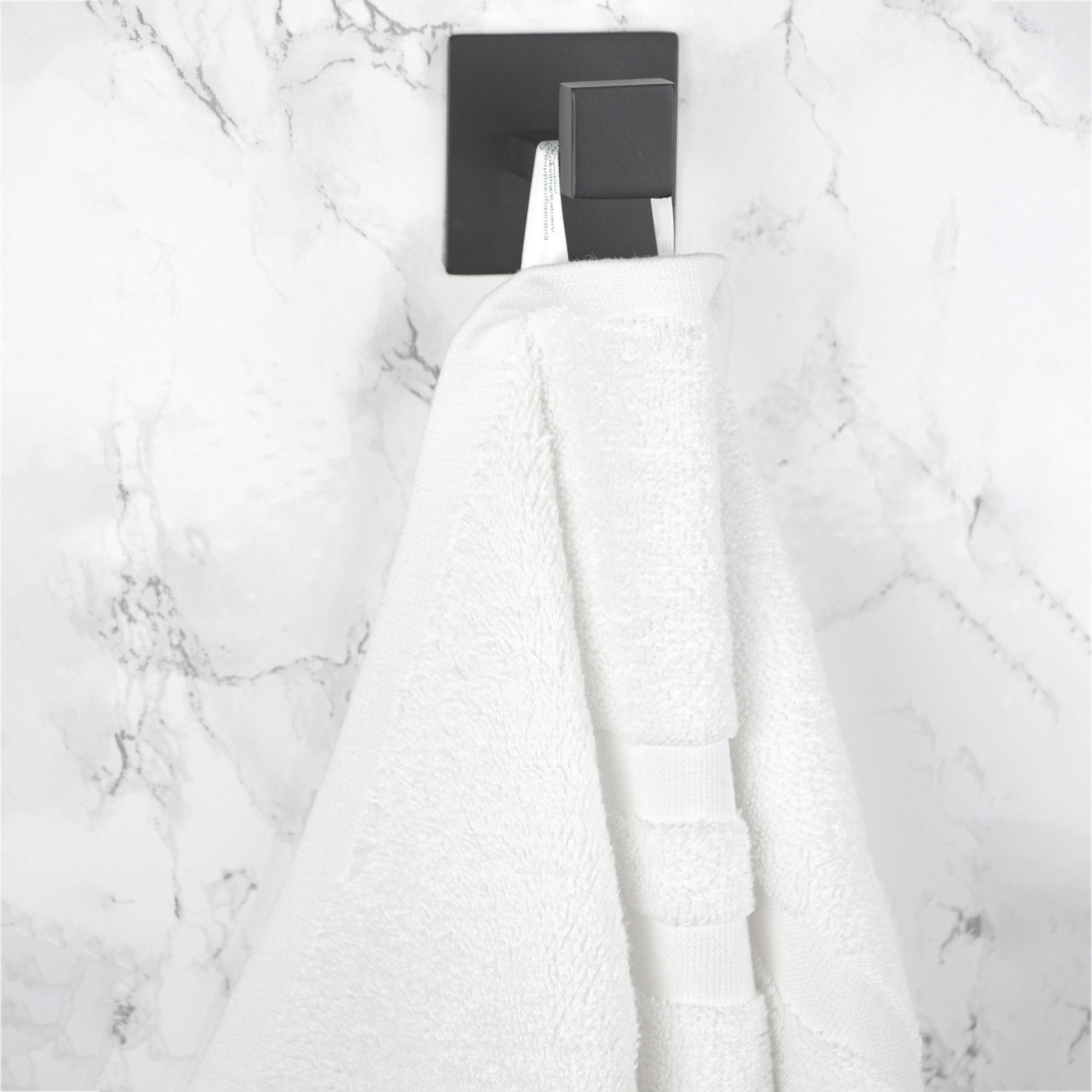 Handtücher, weiß x ZOLLNER (6-St), 70 Baumwolle 100% 50 cm, Walkfrottier