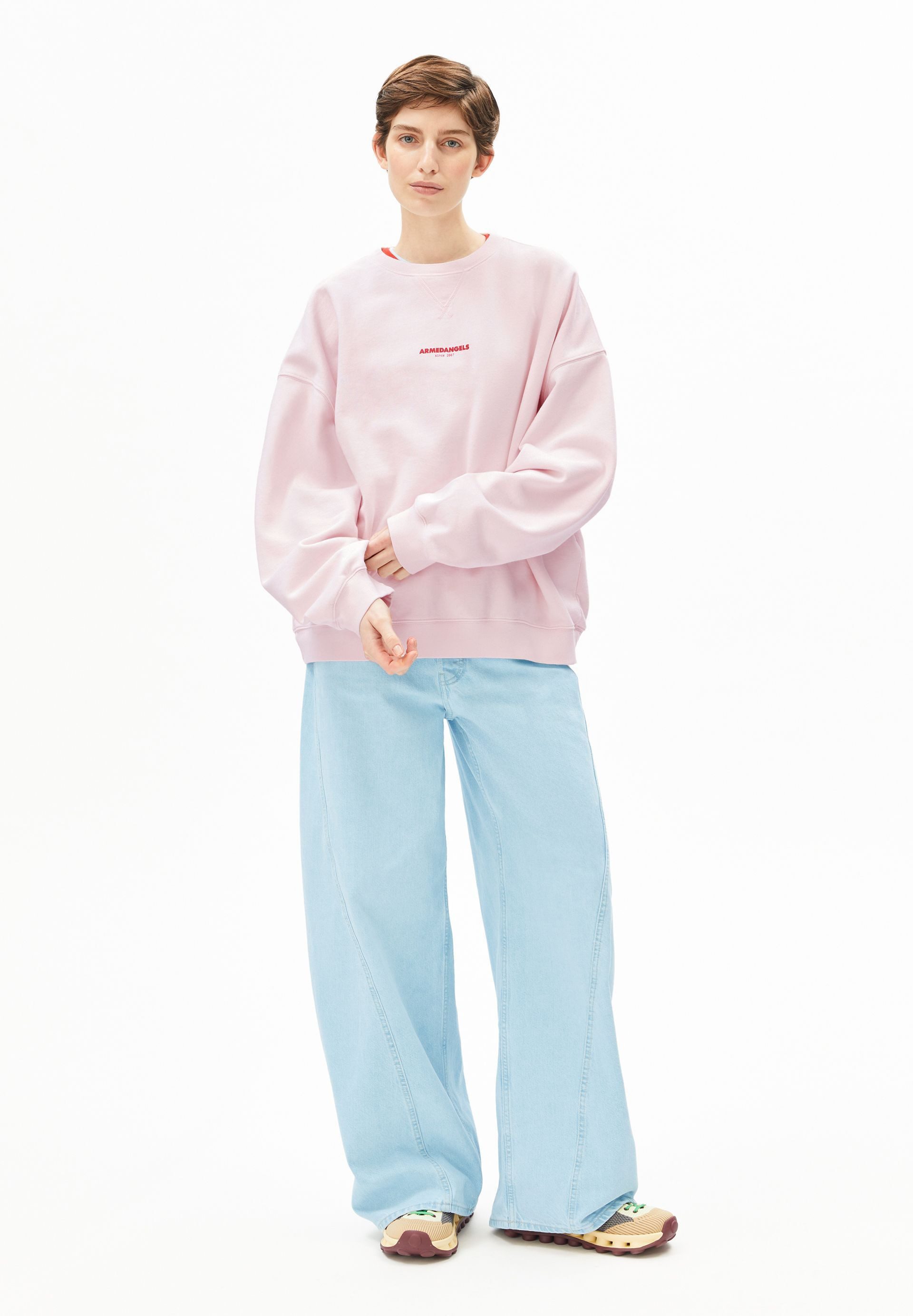 Armedangels Sweatshirt GMT DYE CREWNECK Sweatshirt aus Bio-Baumwolle Oversi günstig online kaufen