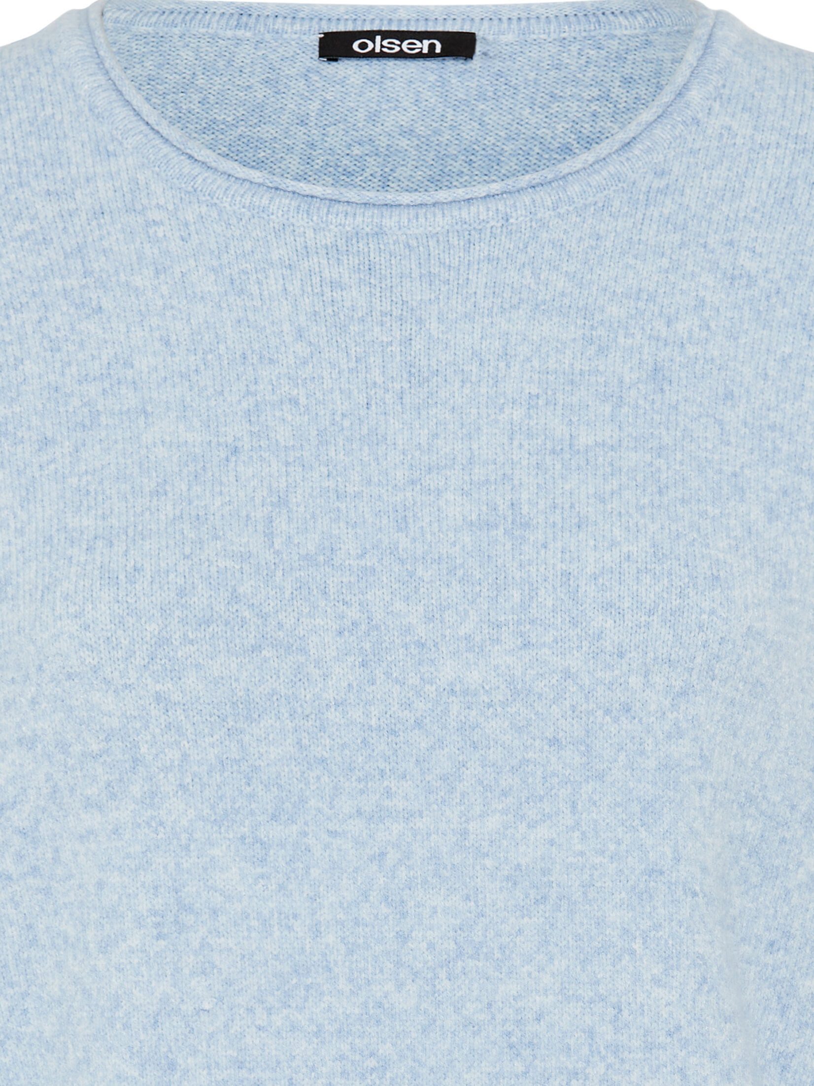 Olsen Rundhalspullover mit Rundhalsausschnitt