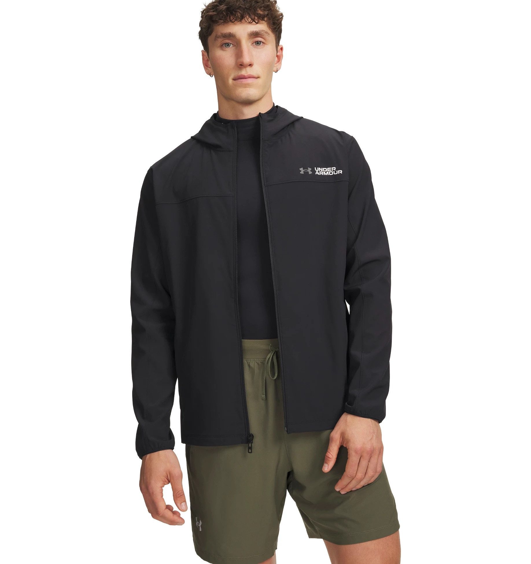 Under Armour® Laufjacke UA VELOCITI STORM JACKET für Laufen entwickelt, sportlicher Stil, aus Polyester und Elasthan