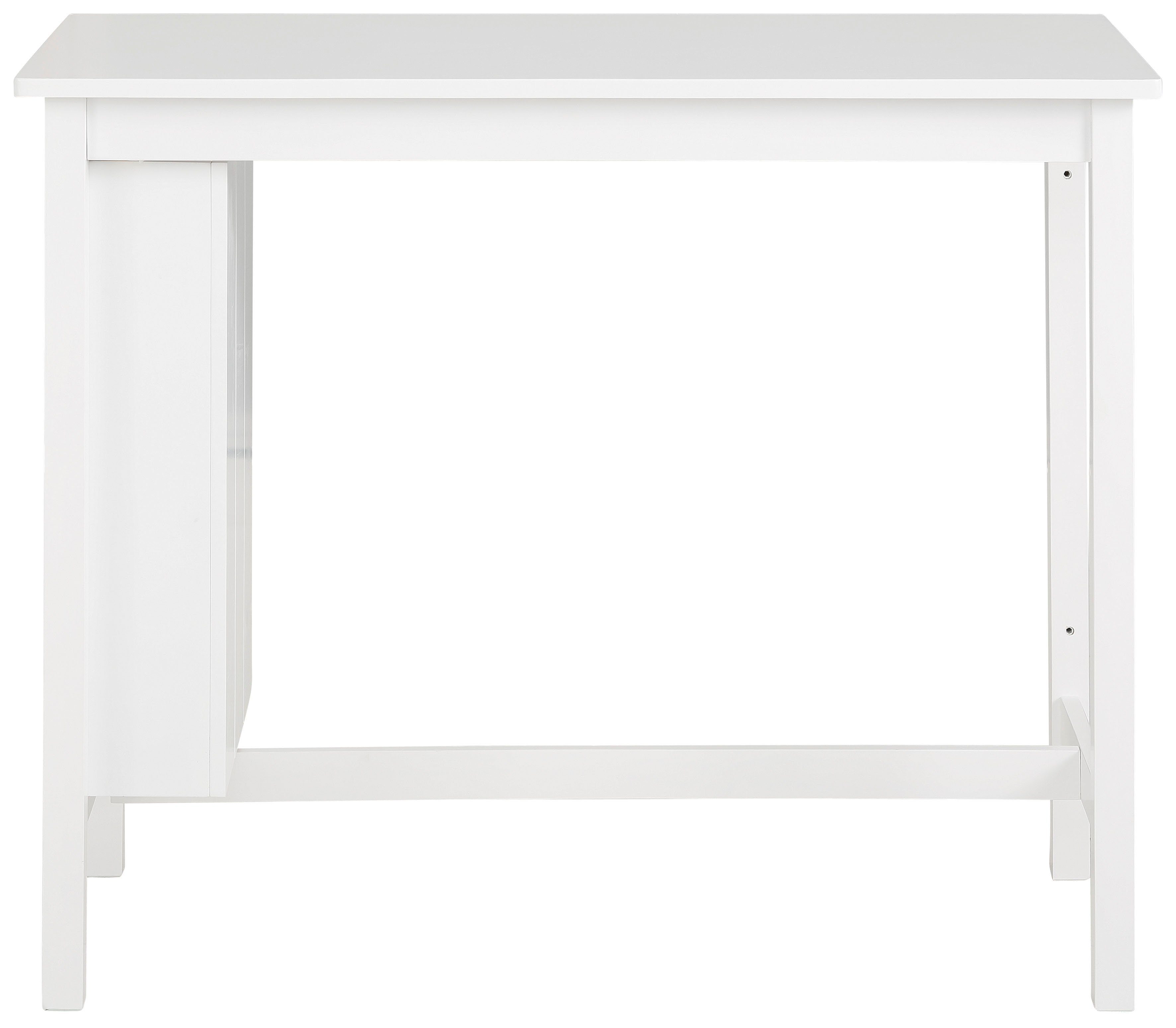 Home affaire Bartisch Torpedo, TOPSELLER! (Bartisch, Küchentisch, Esstisch, OTTOs Choice), Gestell Massivholz Kiefer, Tischplatte und Regal MDF, Küchentisch