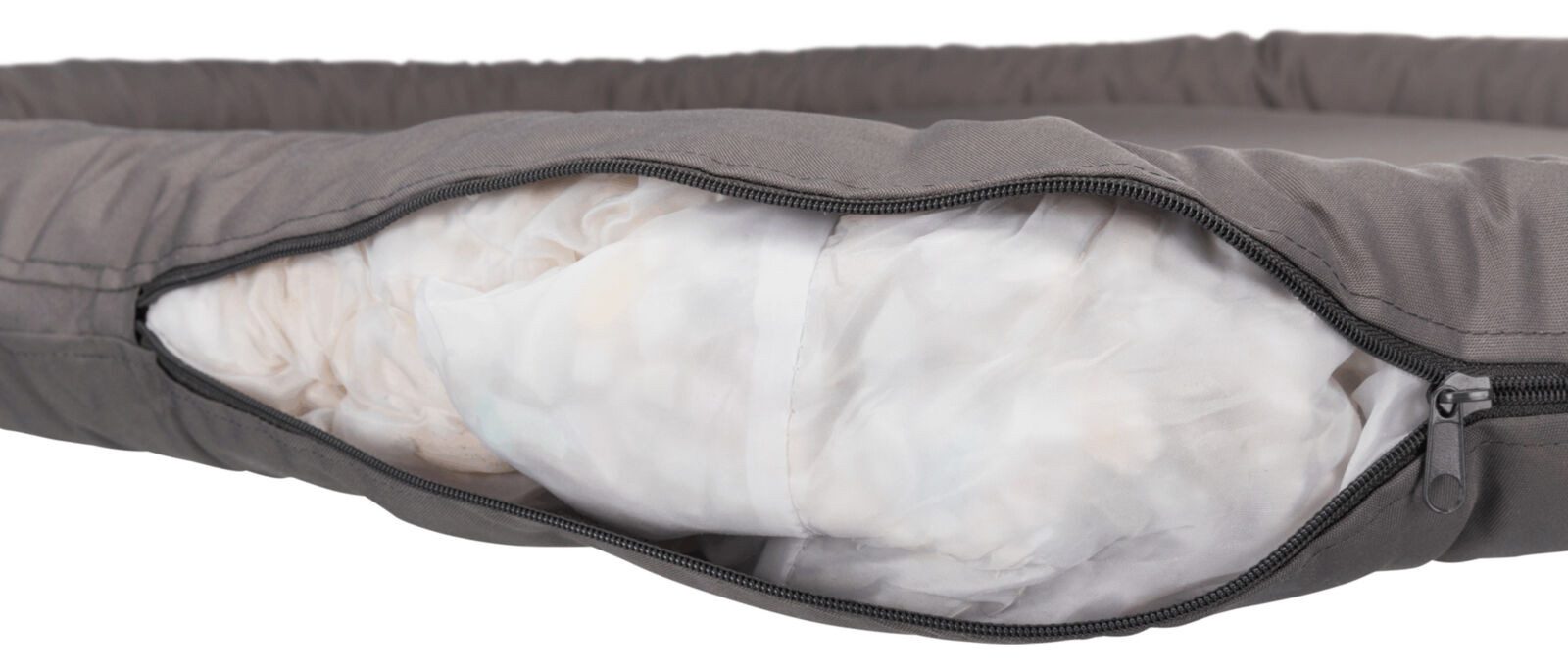 TRIXIE Tierkissen Kissen Samoa Classic - grau - 80 × 60 cm