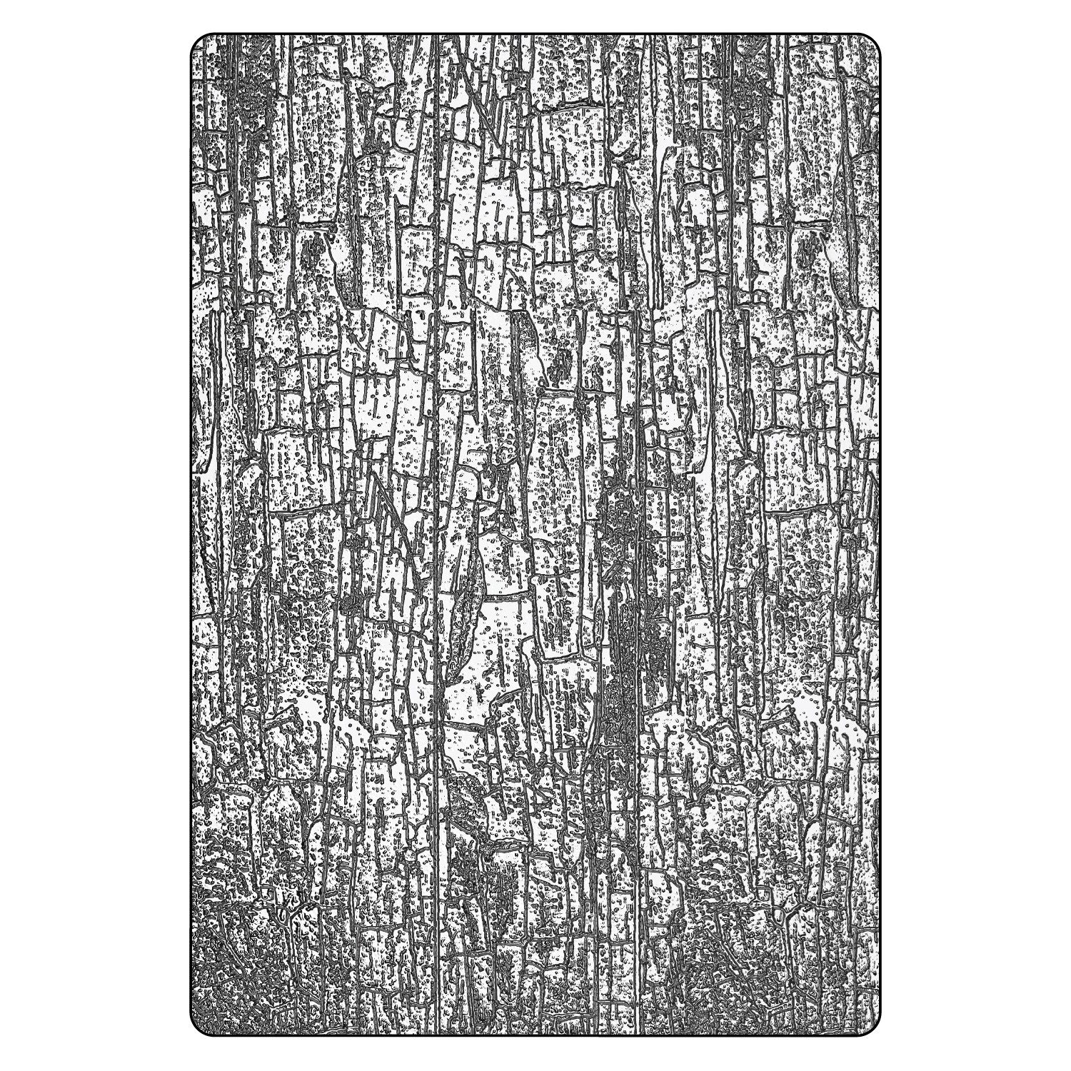Sizzix Motivschablone 3D Prägeschablone by Tim Holtz, 21,6x15,2cm