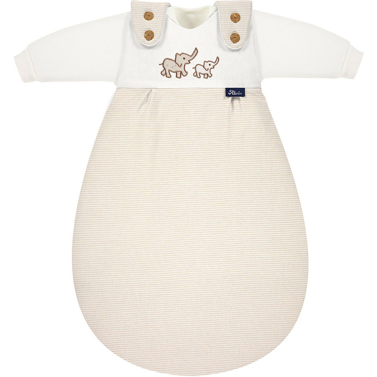 Alvi® Babyschlafsack »Baby-Mäxchen Schlafsack 3tlg. Bio Baumwolle - TOG«  online kaufen | OTTO