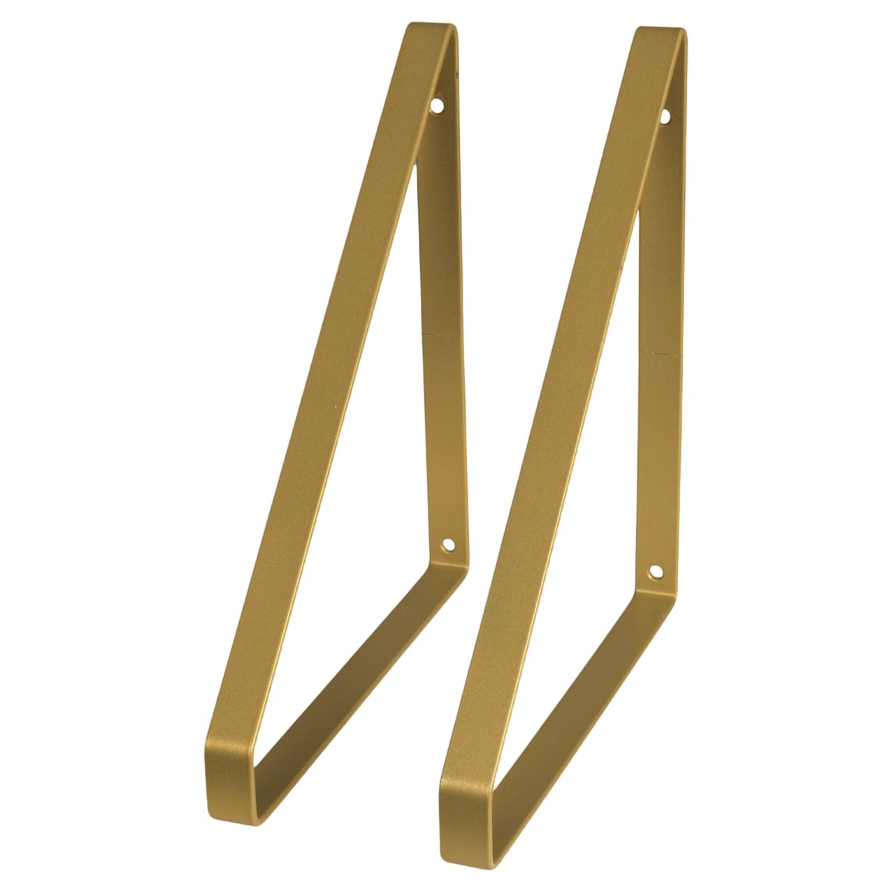 Duraline Wandregalhalter Regalwinkel 2er-Set - Bold, Regalhalter aus Metall, 15 kg Traglast