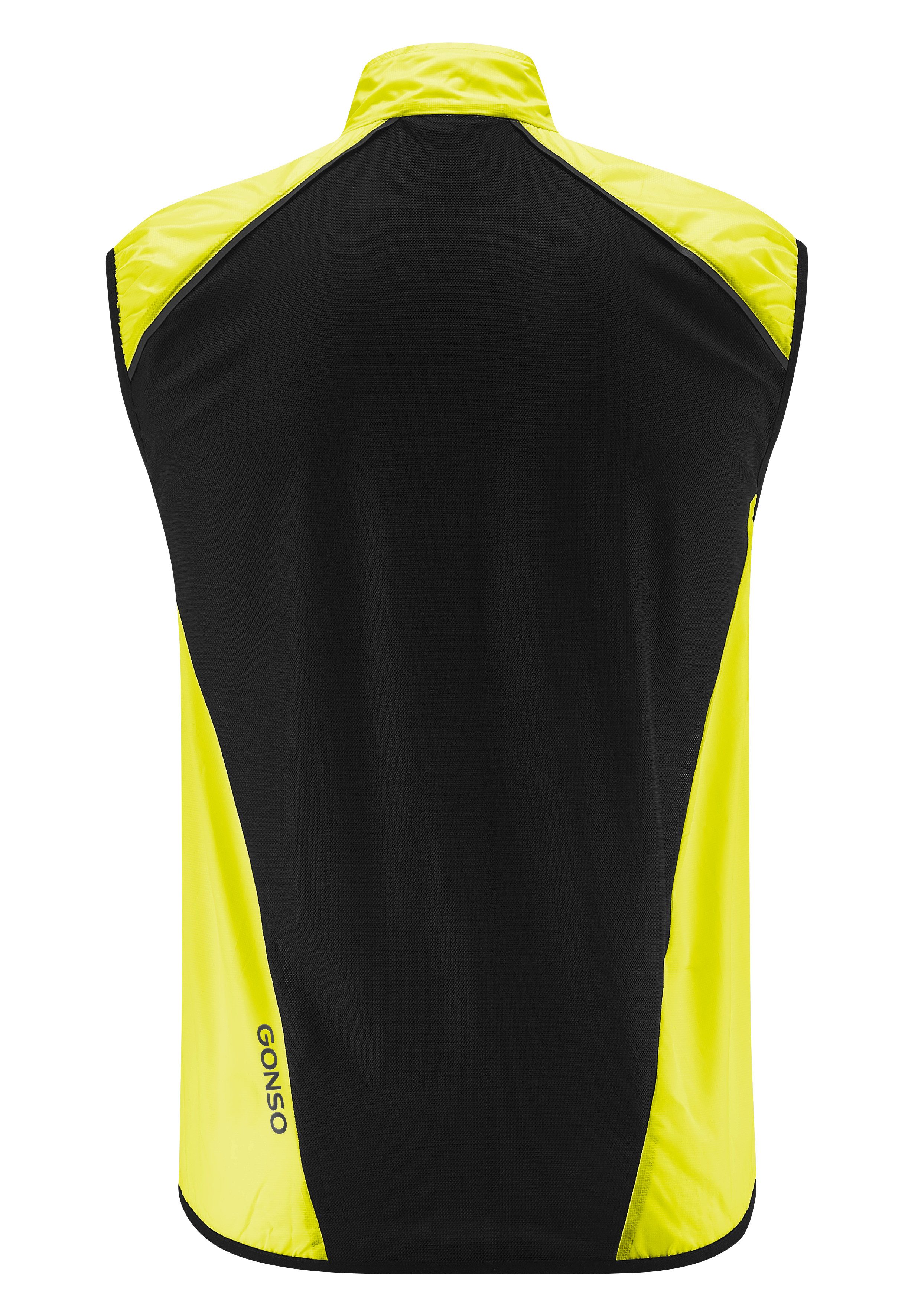 Gonso Funktionsweste Neon Vest Unisex Weste, atmungsaktive und winddichte R günstig online kaufen