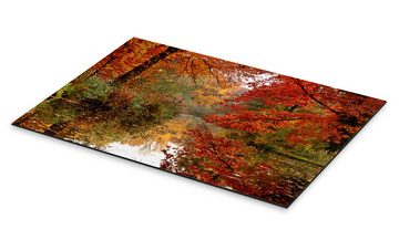 Posterlounge Alu-Dibond-Druck Atteloi, Herbst, Badezimmer Fotografie